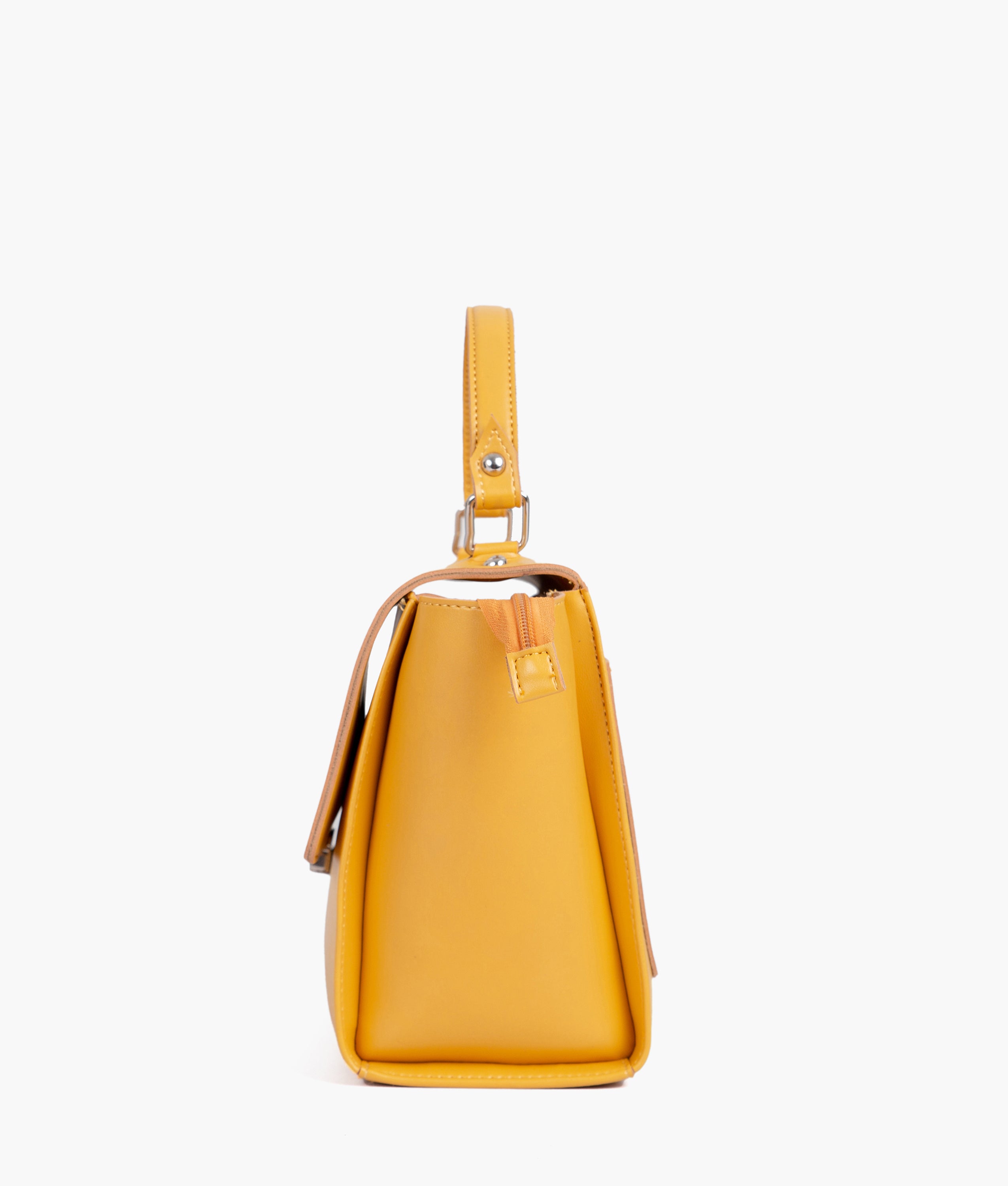 Yellow mini messenger bag