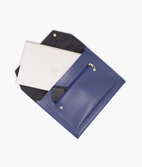 Blue laptop sleeve 17"