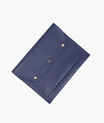 Blue laptop sleeve 17"