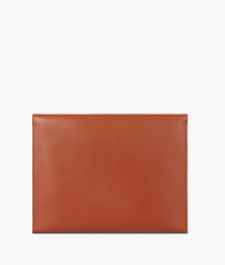 Brown laptop sleeve 17"