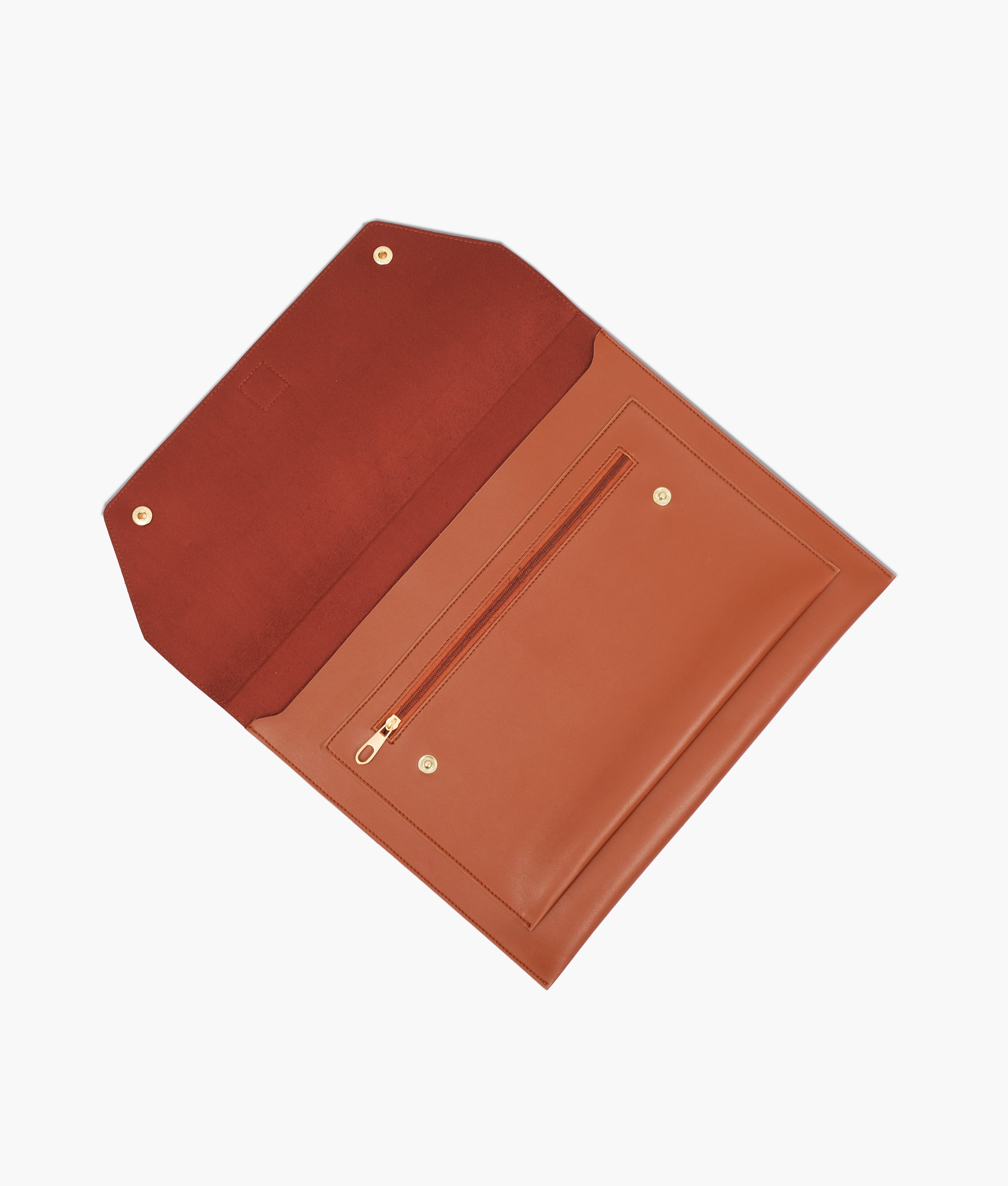 Brown laptop sleeve 17"