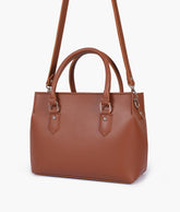 Brown small satchel bag