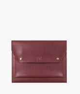 Burgundy laptop sleeve 17"