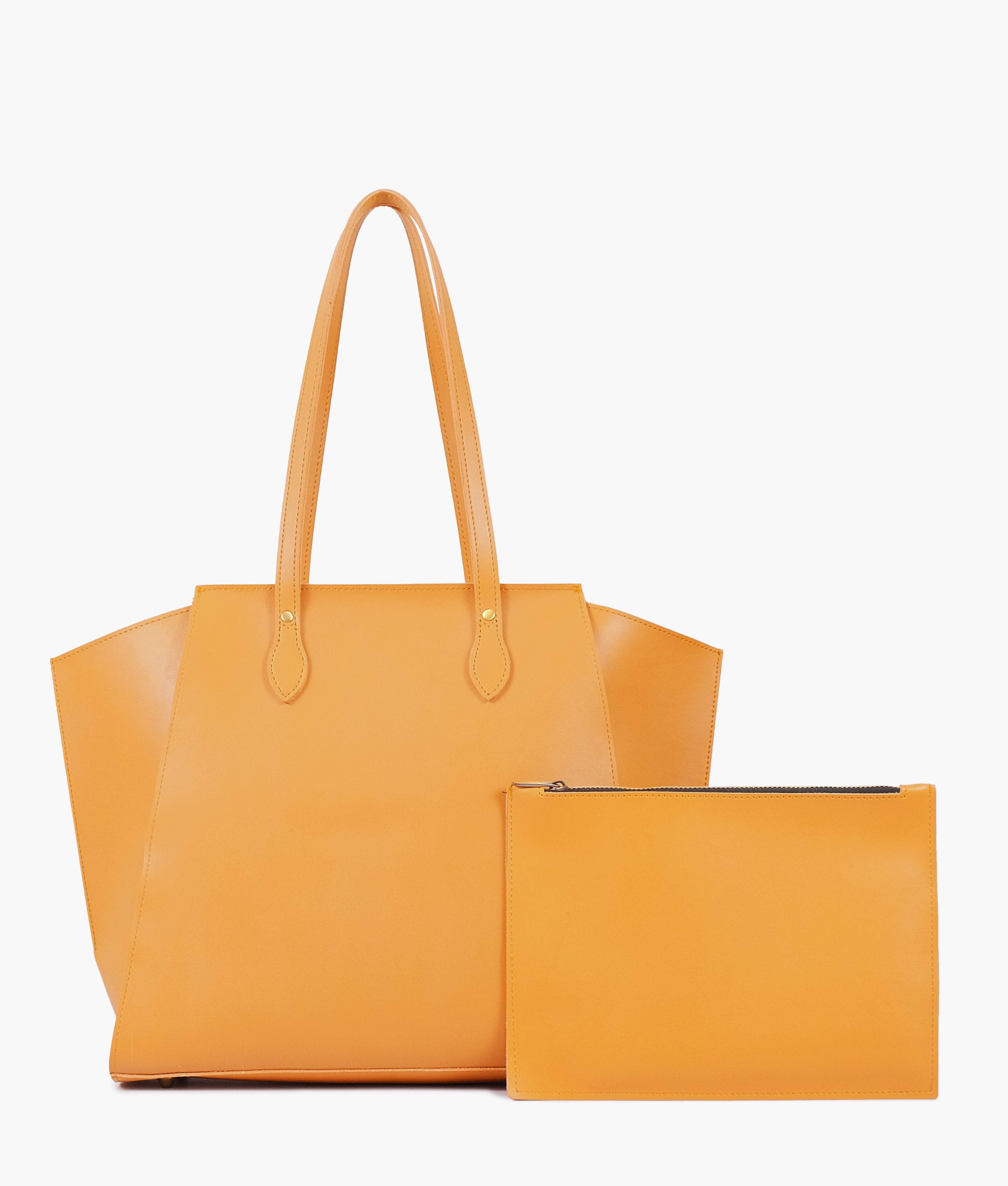 Mustard classic tote bag RTW Creation