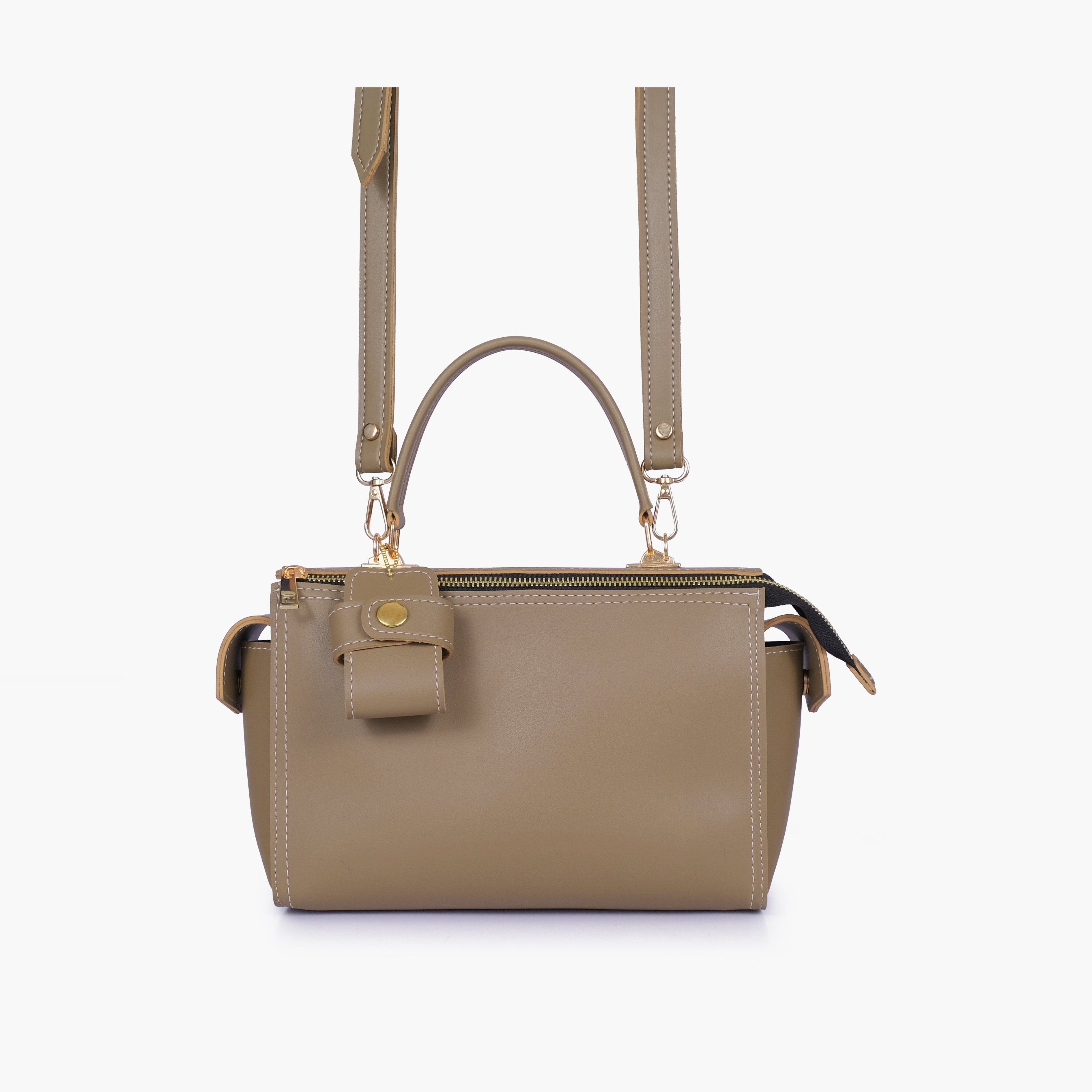 Coffee bowling bag with top-handle