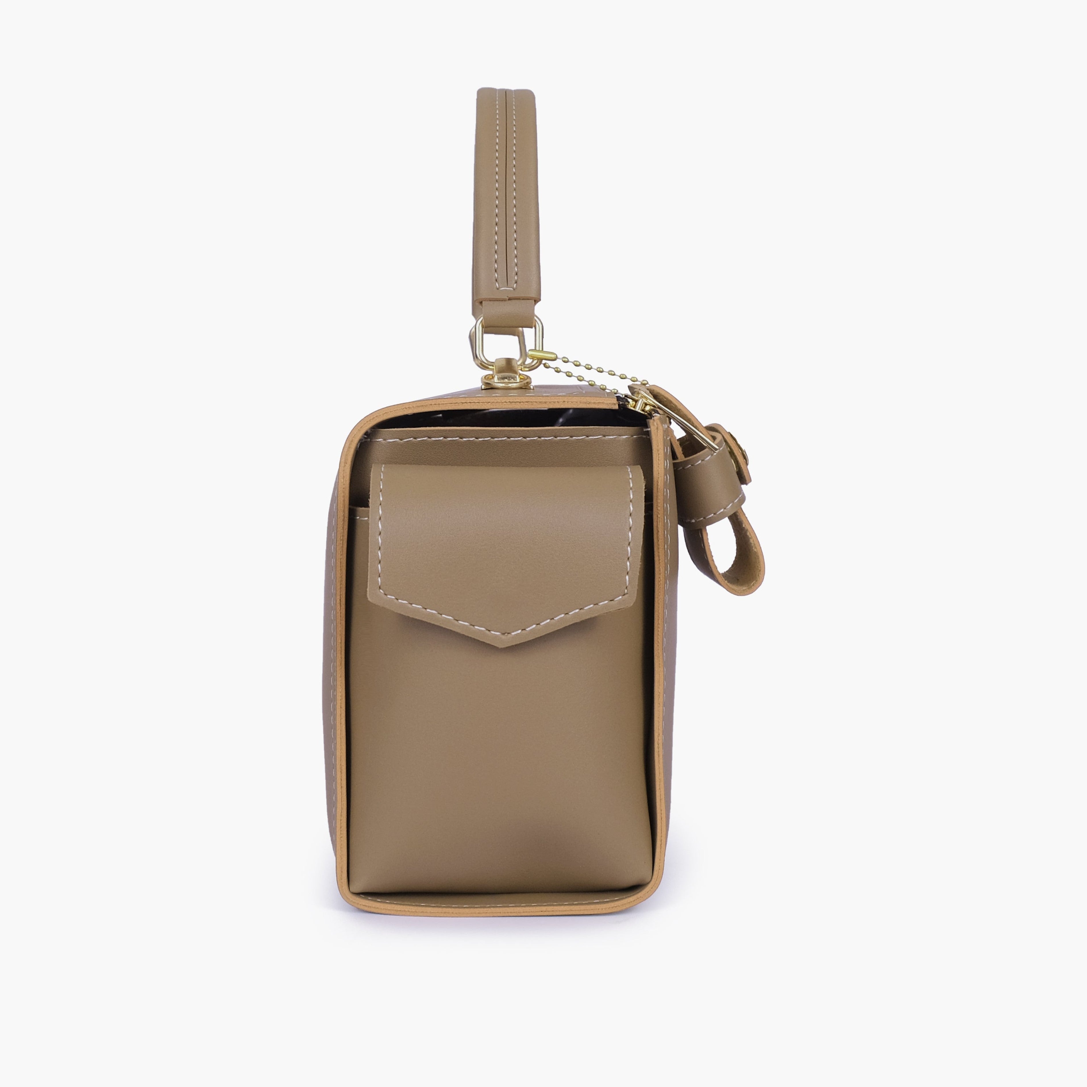 Coffee bowling bag with top-handle
