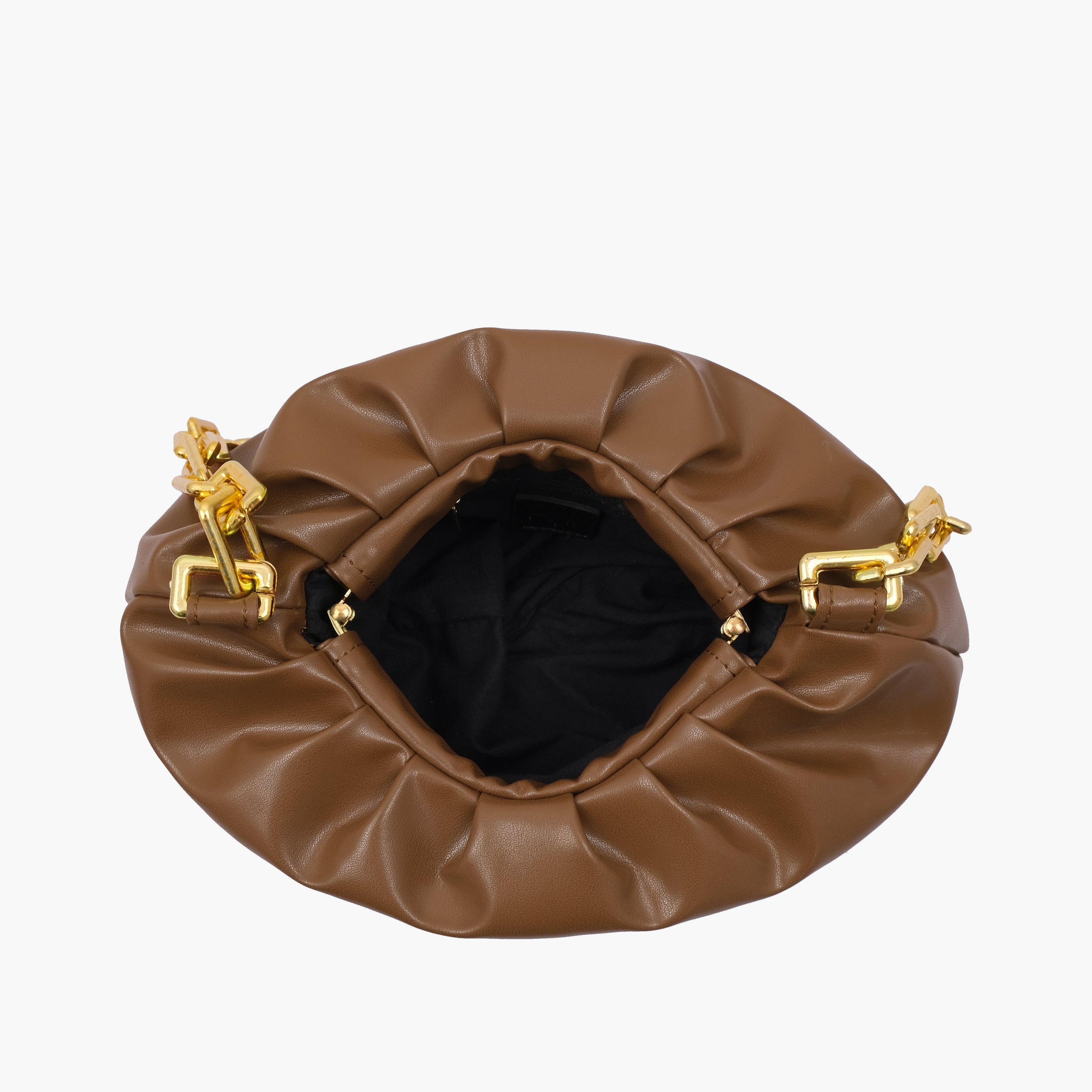 Brown cloud bag
