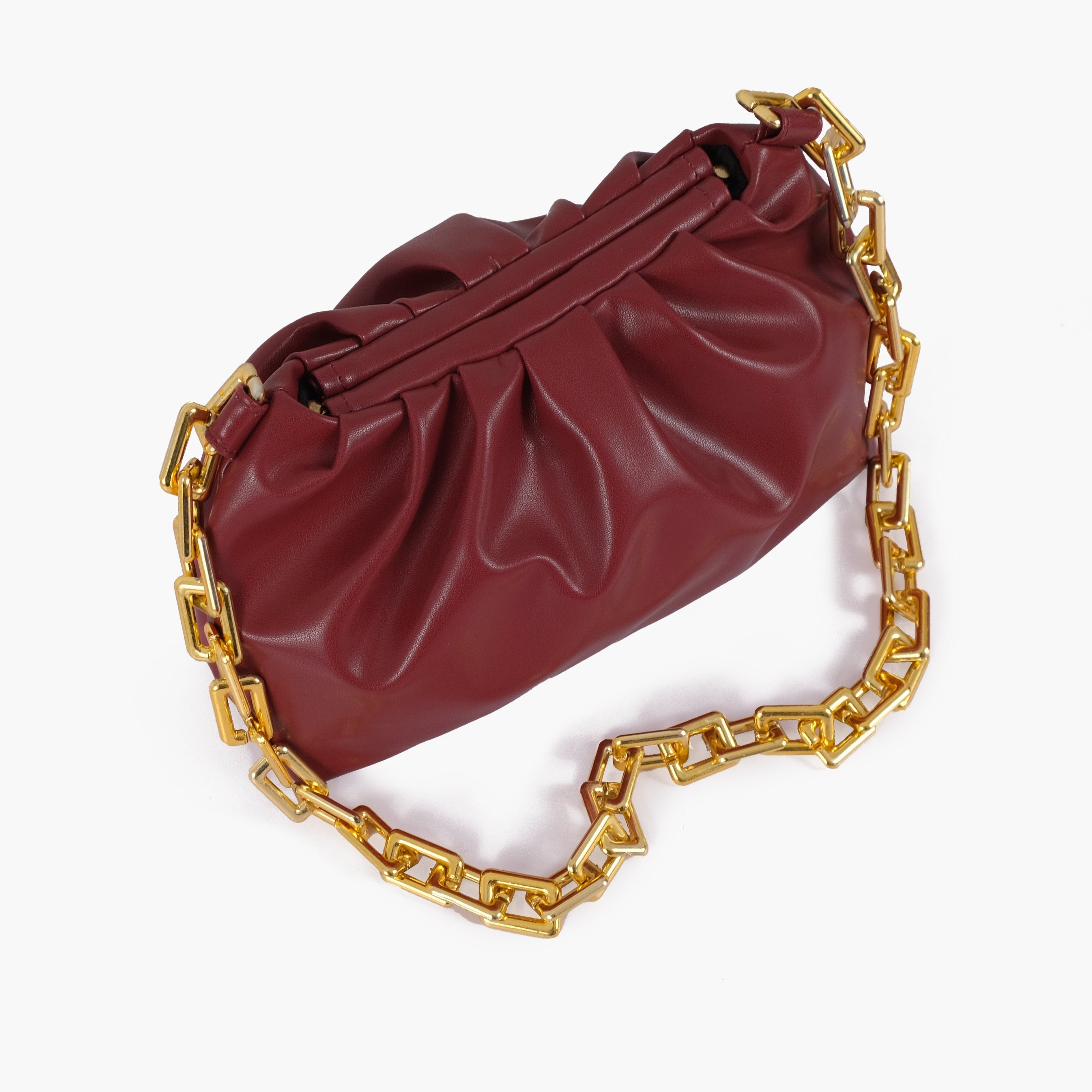 Maroon cloud bag