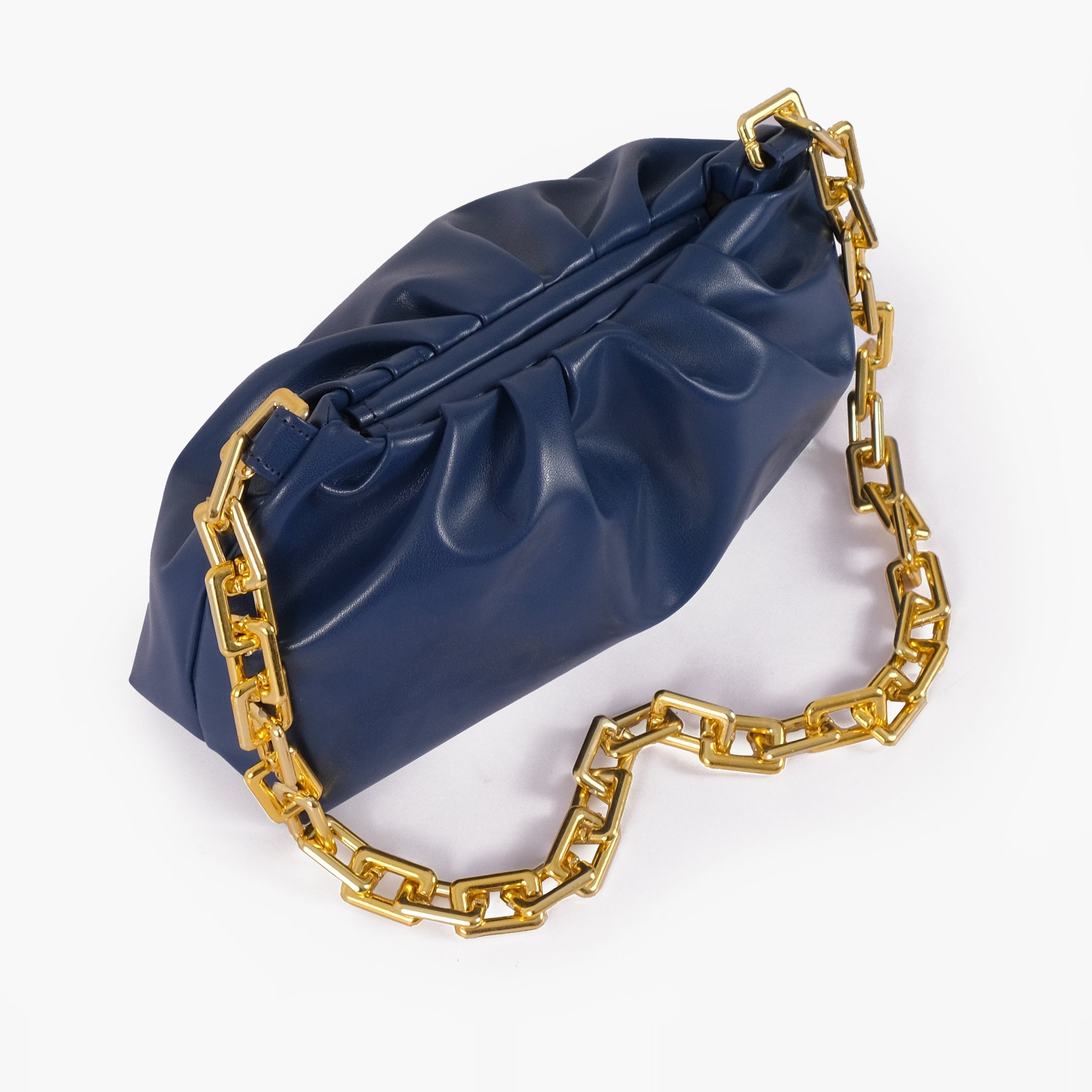 Blue cloud bag