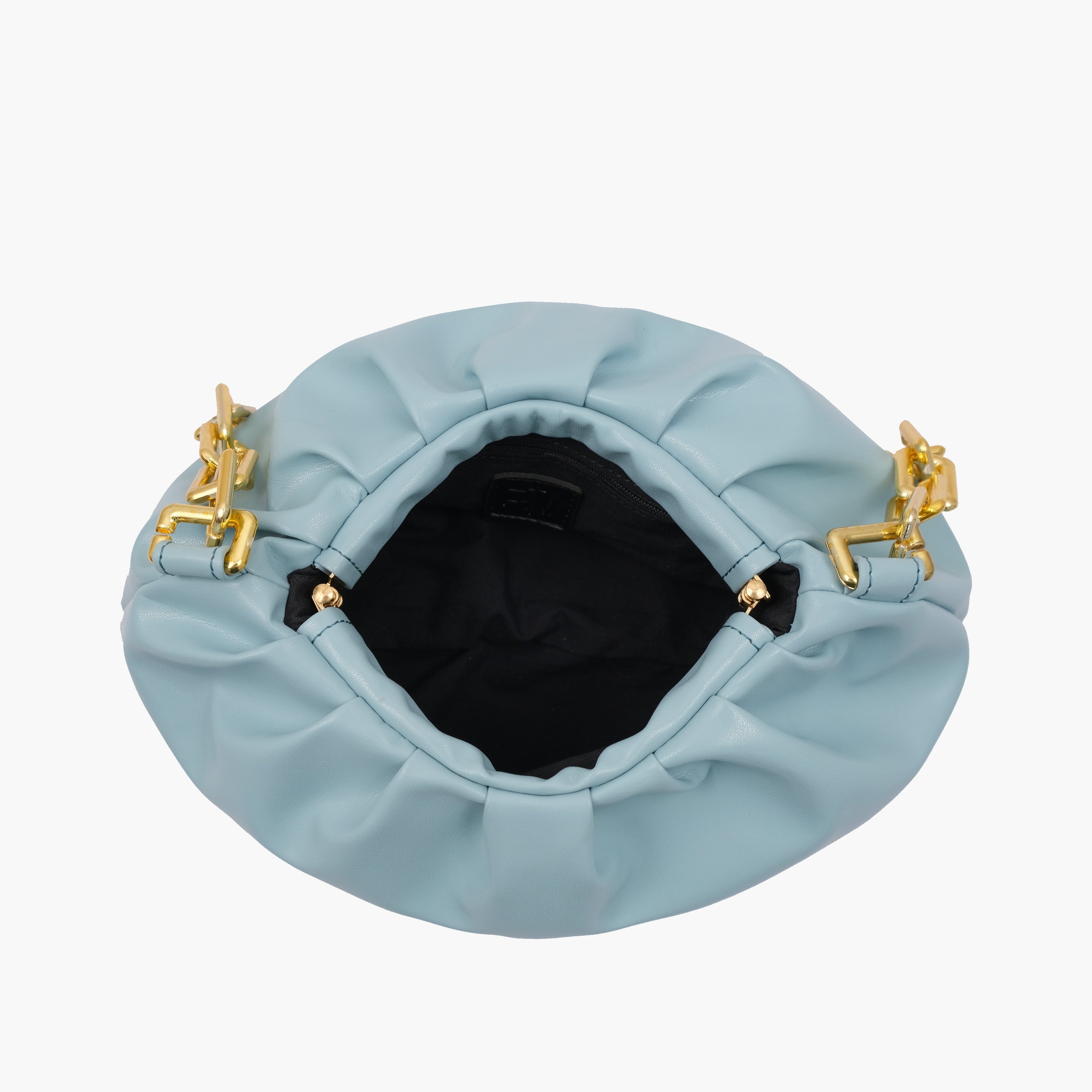 Sky blue cloud bag