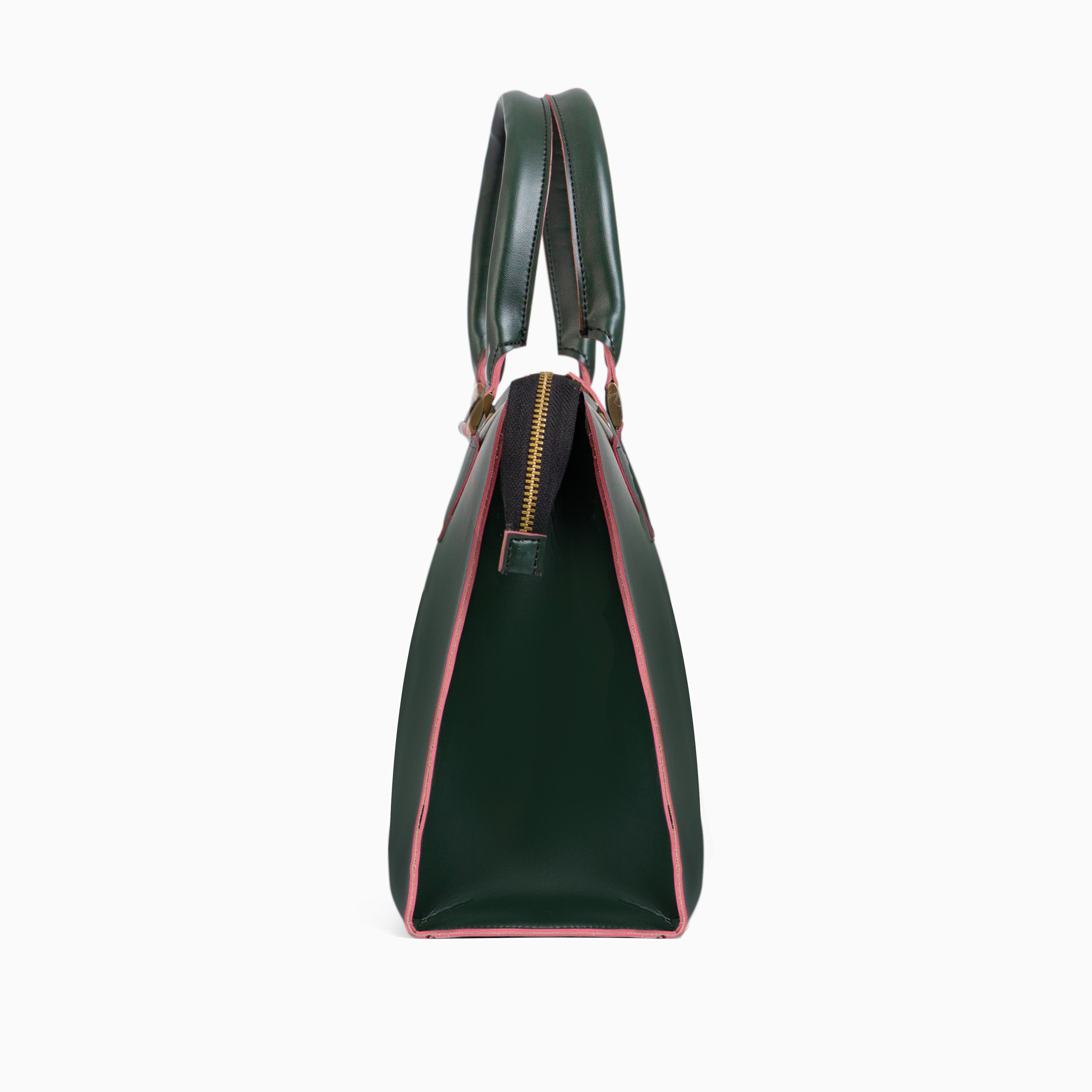 Army green workplace handbag