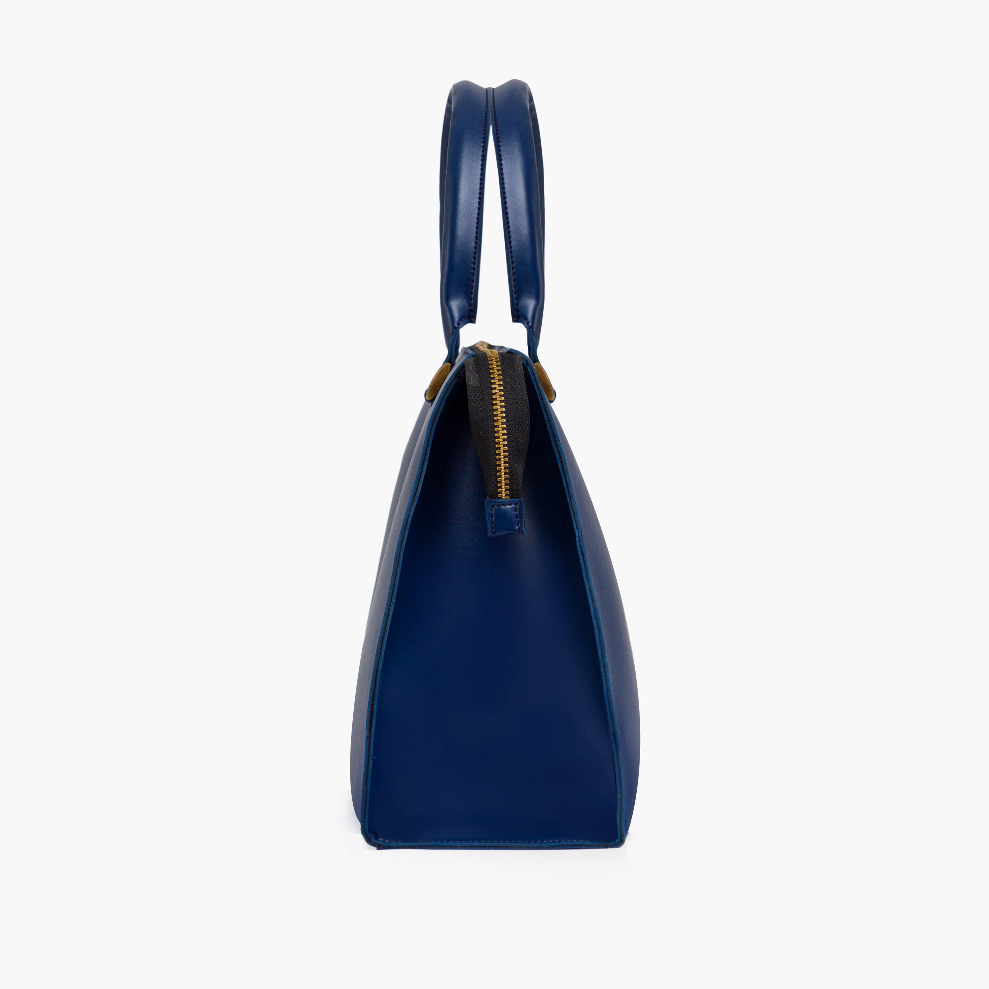 Blue workplace handbag