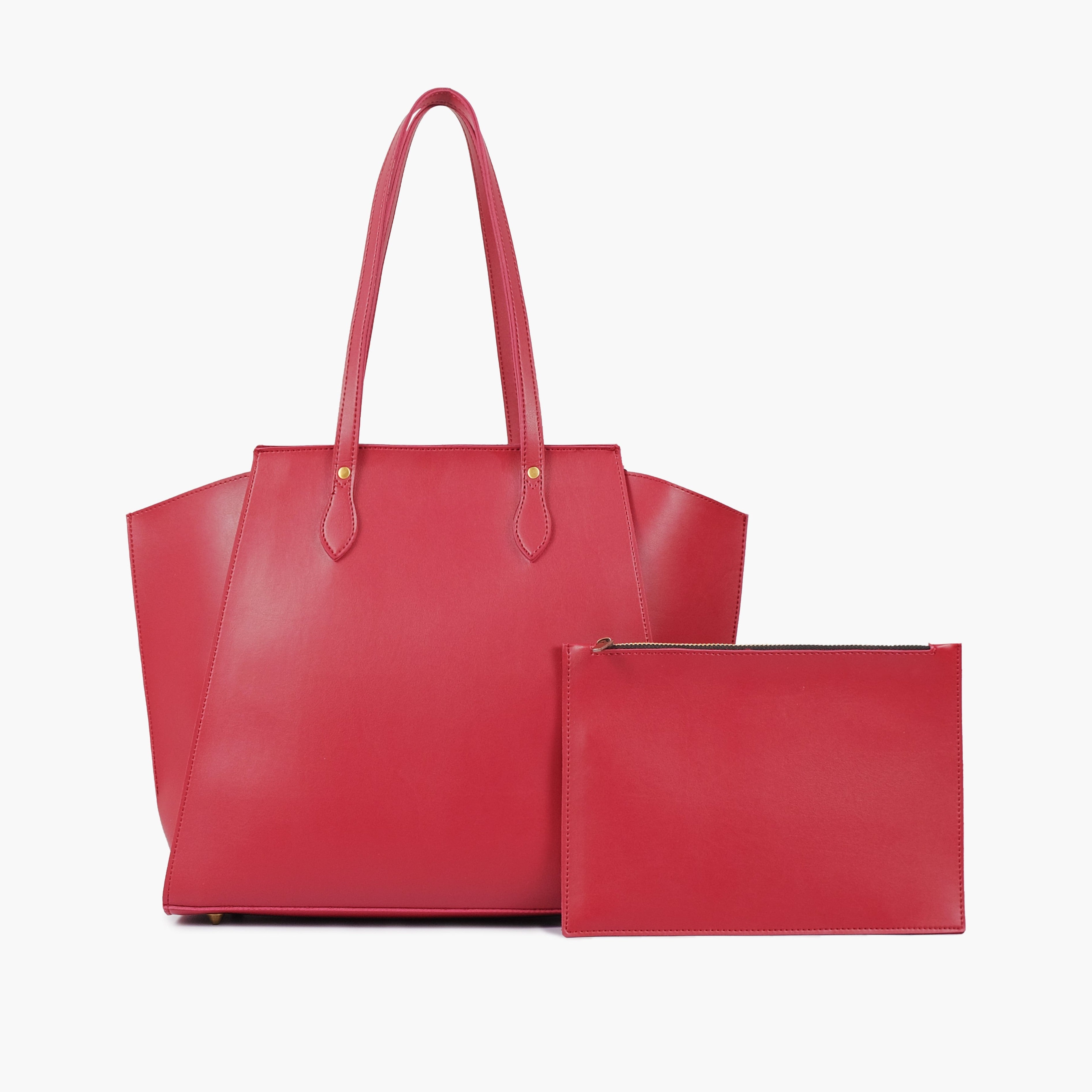 Maroon classic tote bag