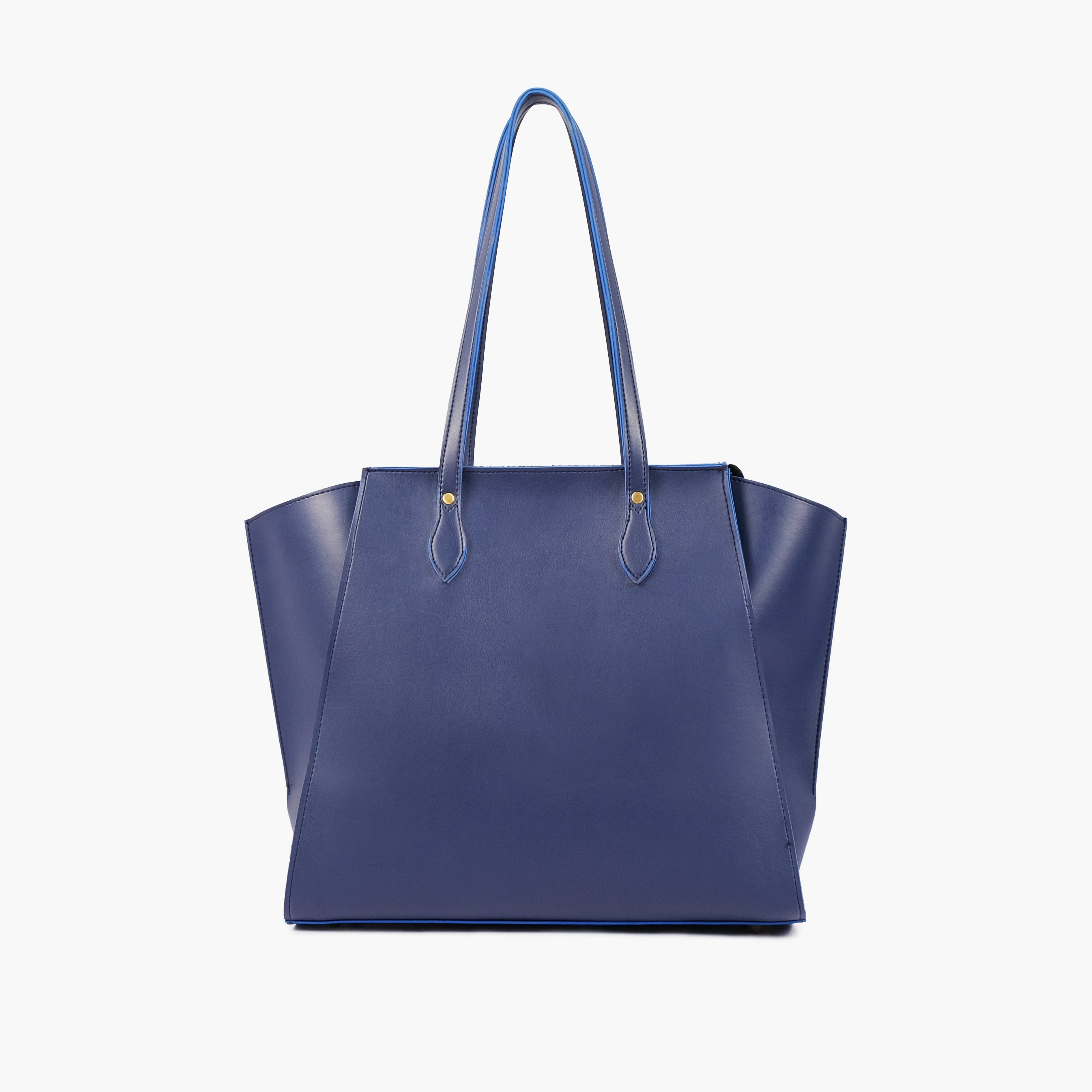 Blue classic tote bag