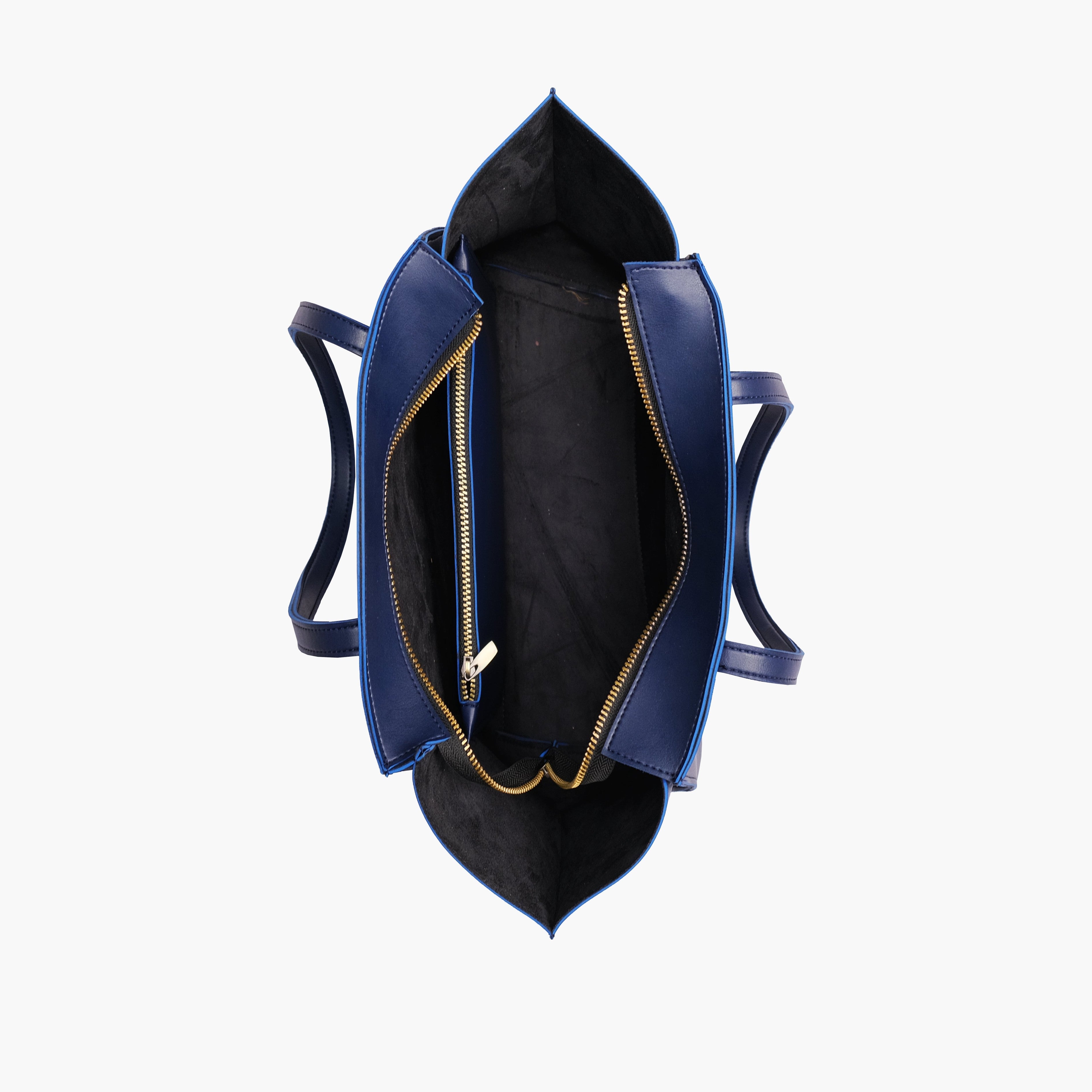 Blue classic tote bag