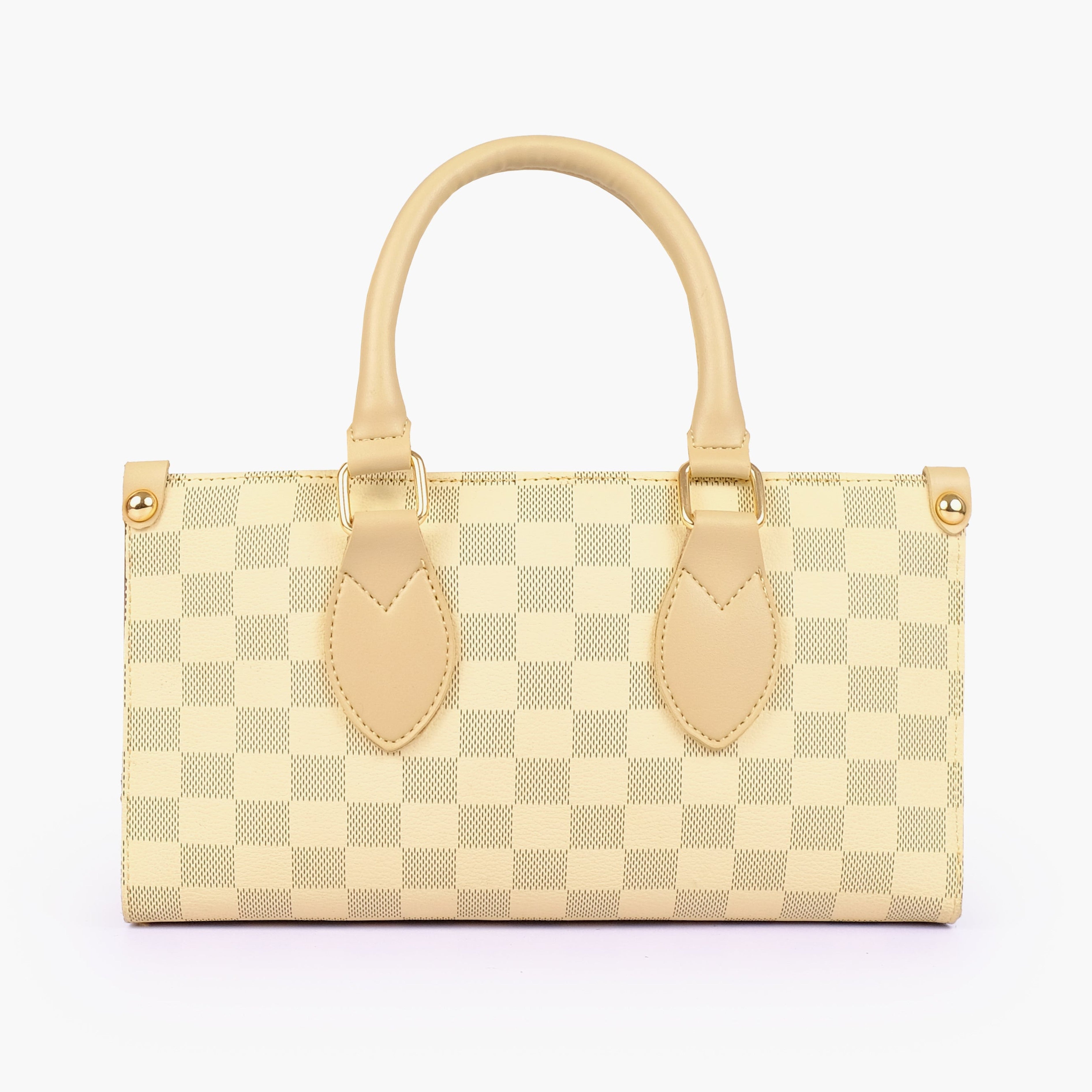Off-white checkered on-the-go mini bag