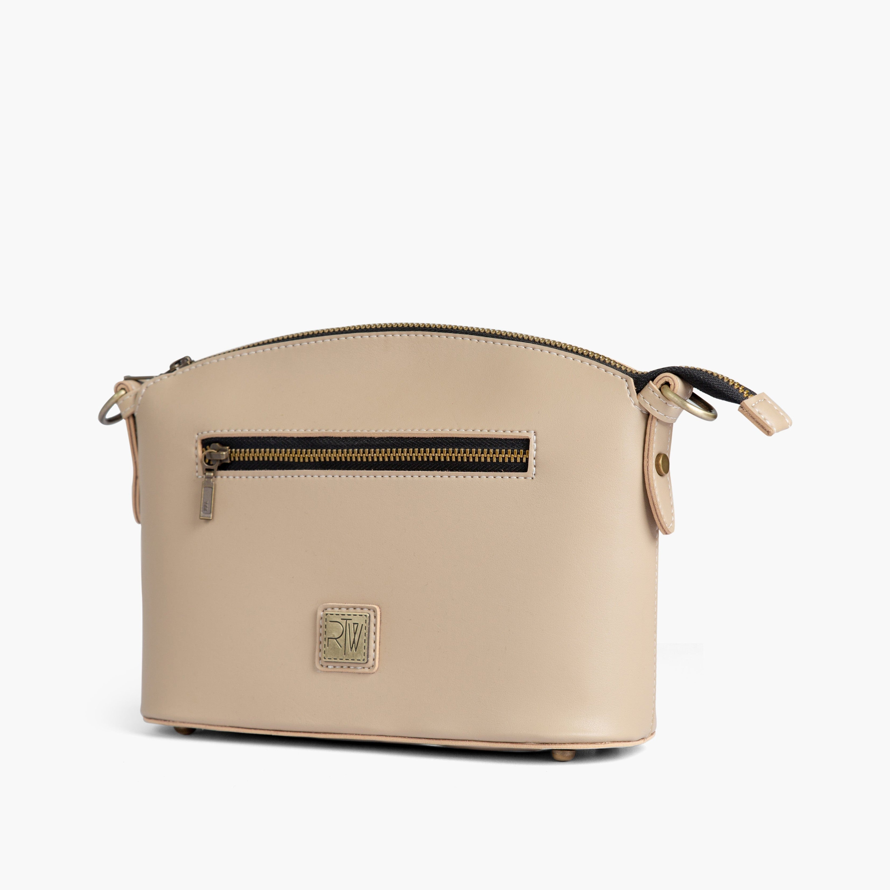 Off-white dome cross-body bag