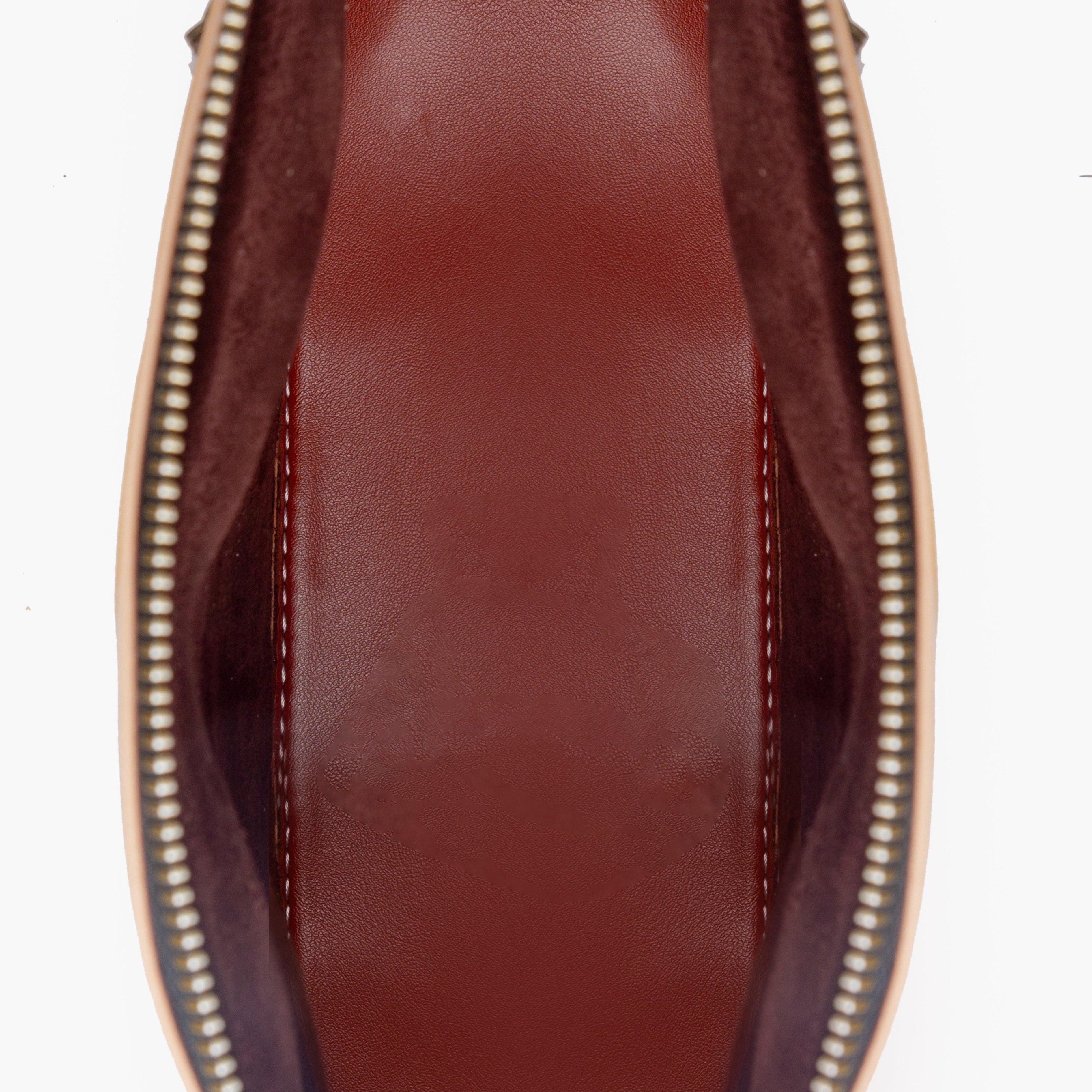Yellow dome cross-body bag