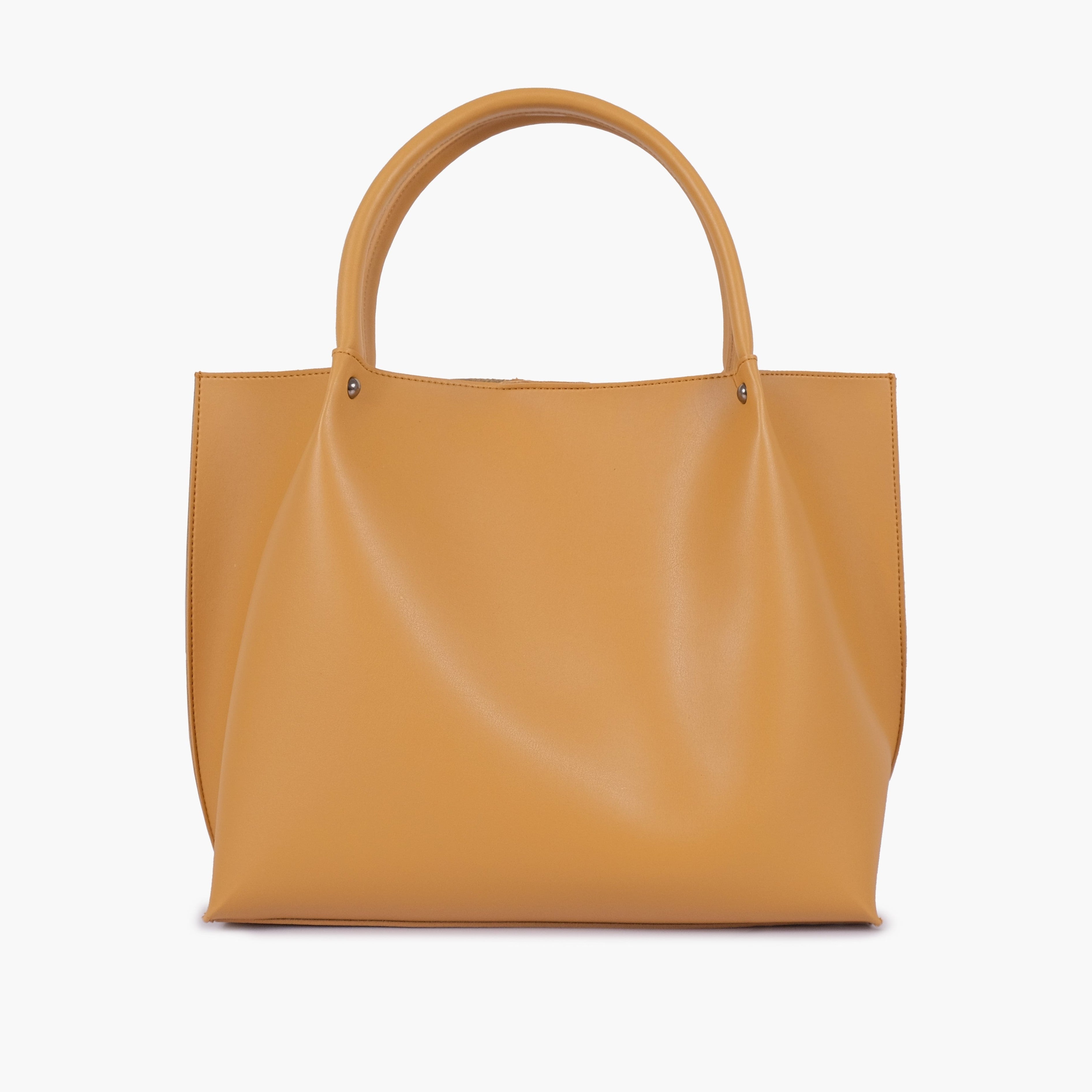 Mustard tote bag