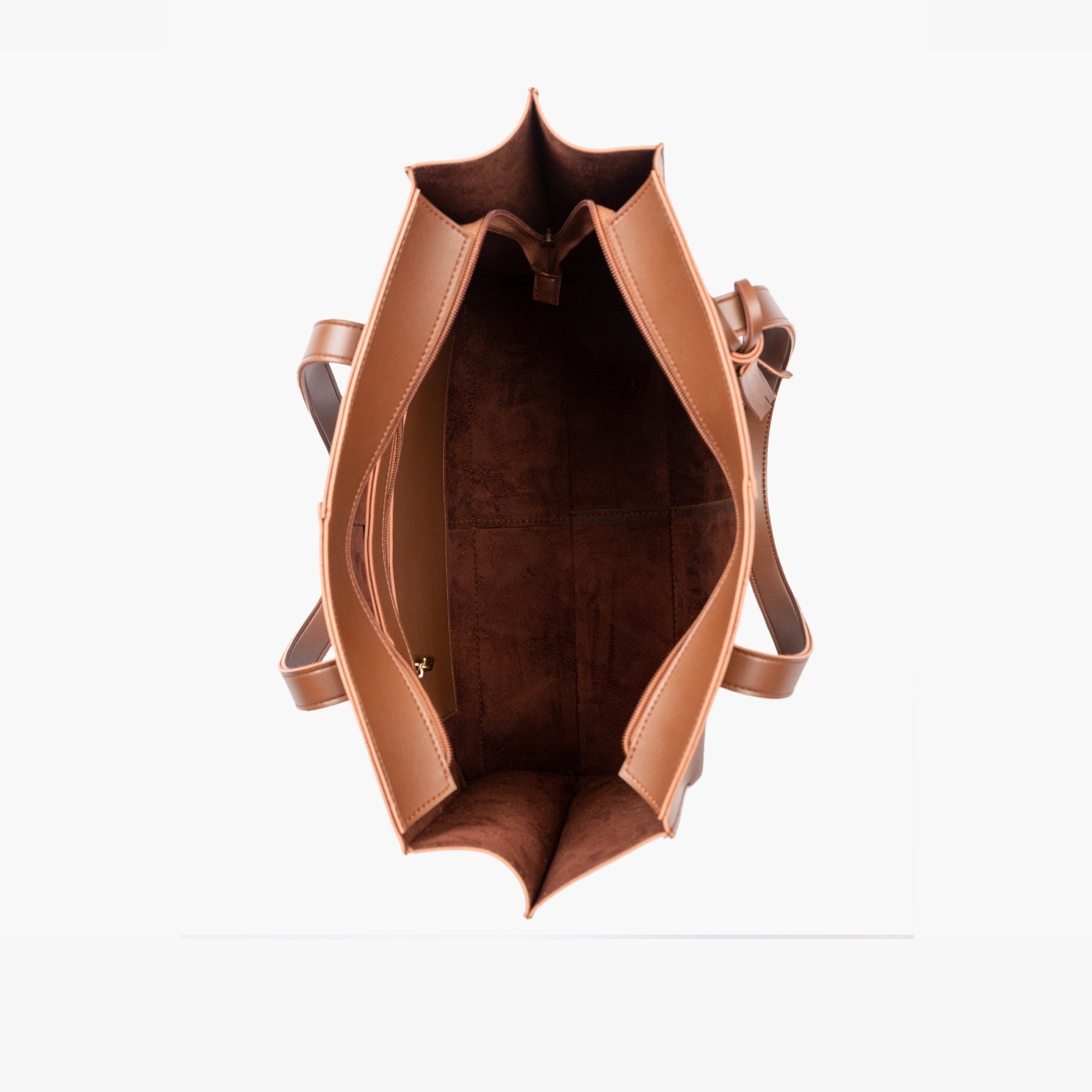 Horse brown over the shoulder tote bag