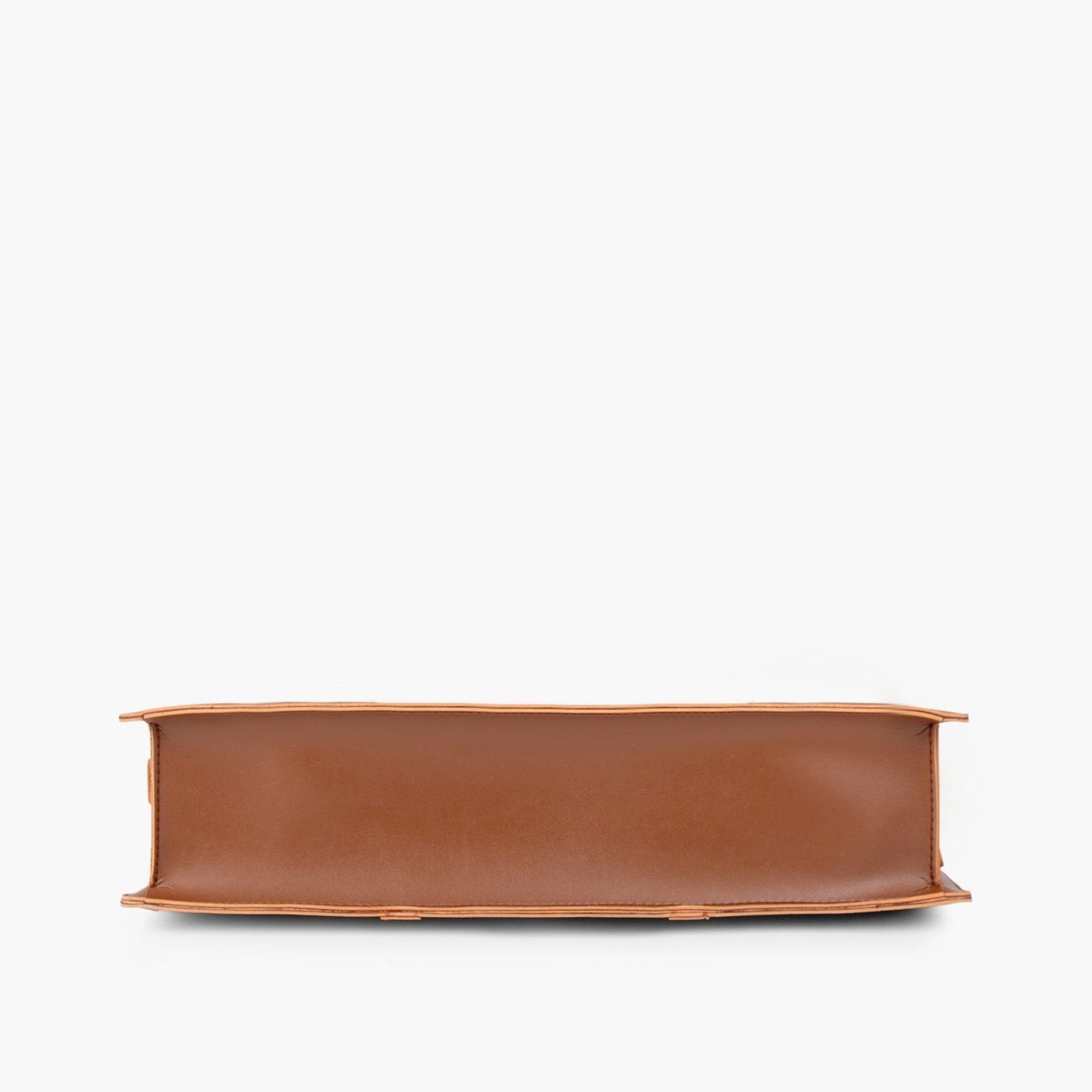 Brown laptop bag