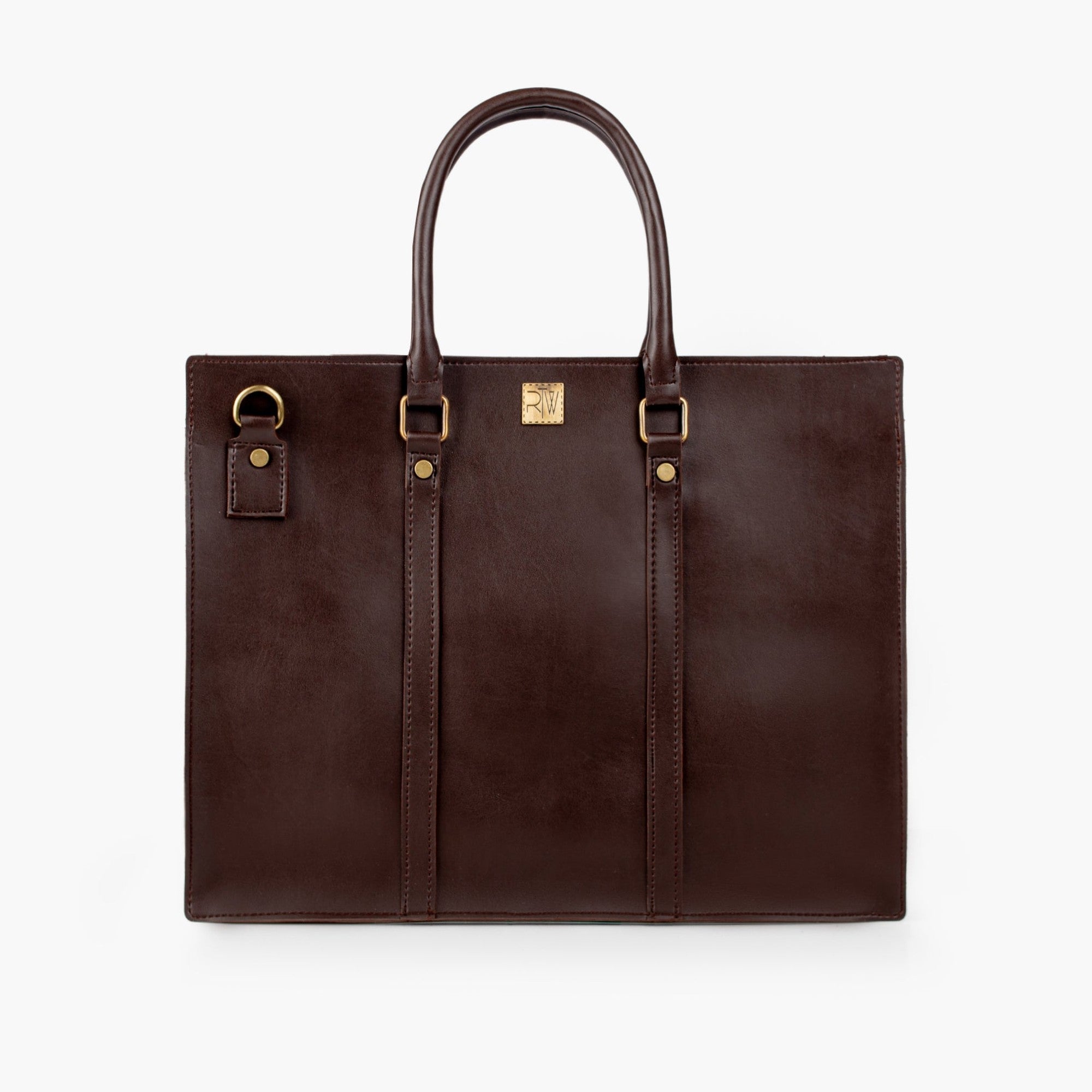 Dark brown laptop bag