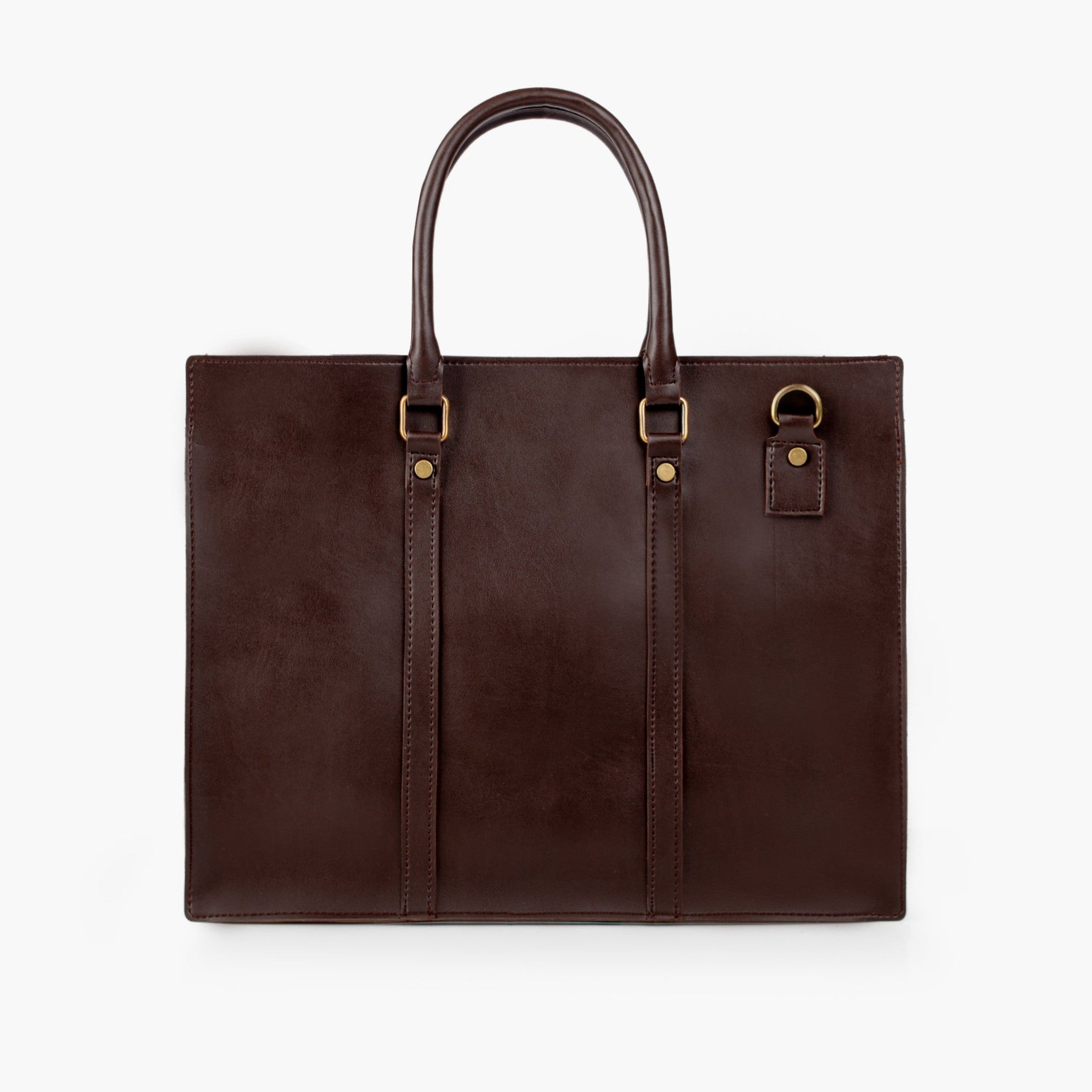 Dark brown laptop bag