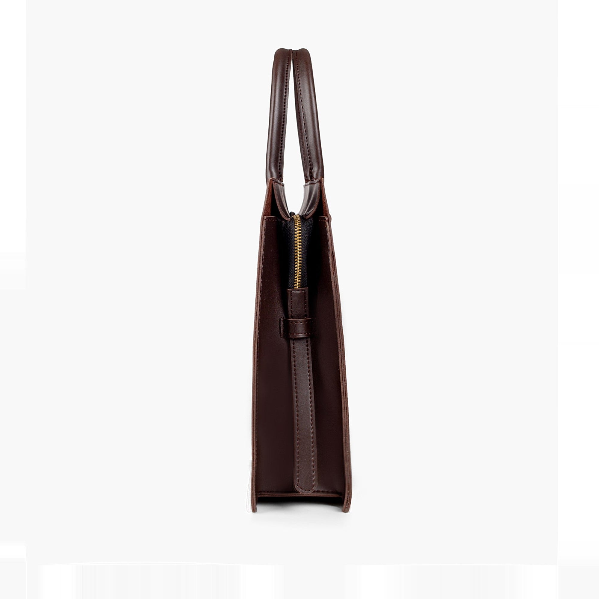 Dark brown laptop bag