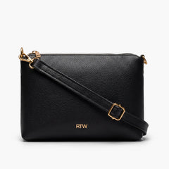 Black everyday cross-body bag