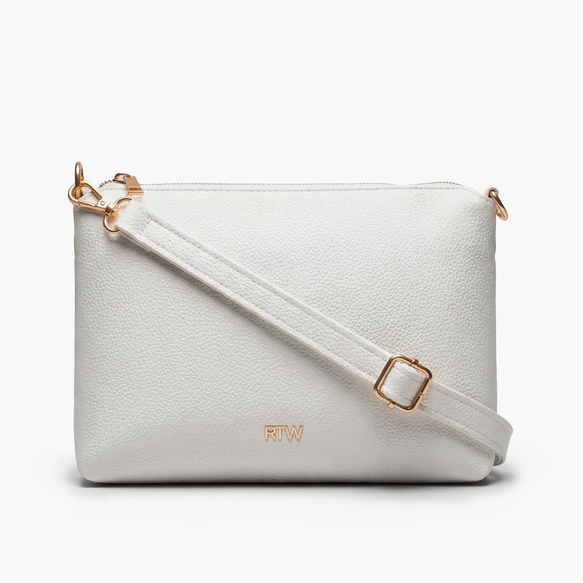 White everyday cross-body bag