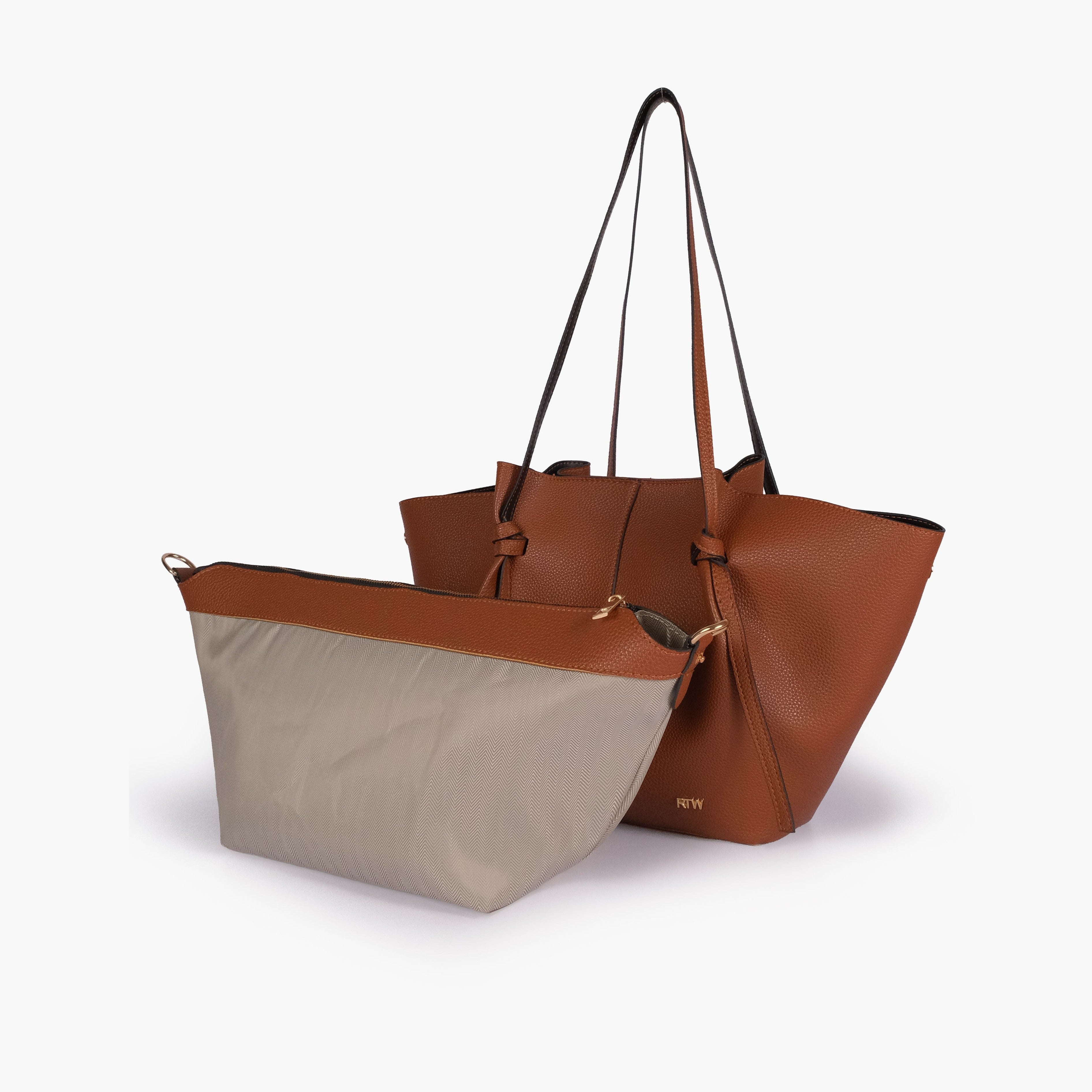 Brown everyday wing tote