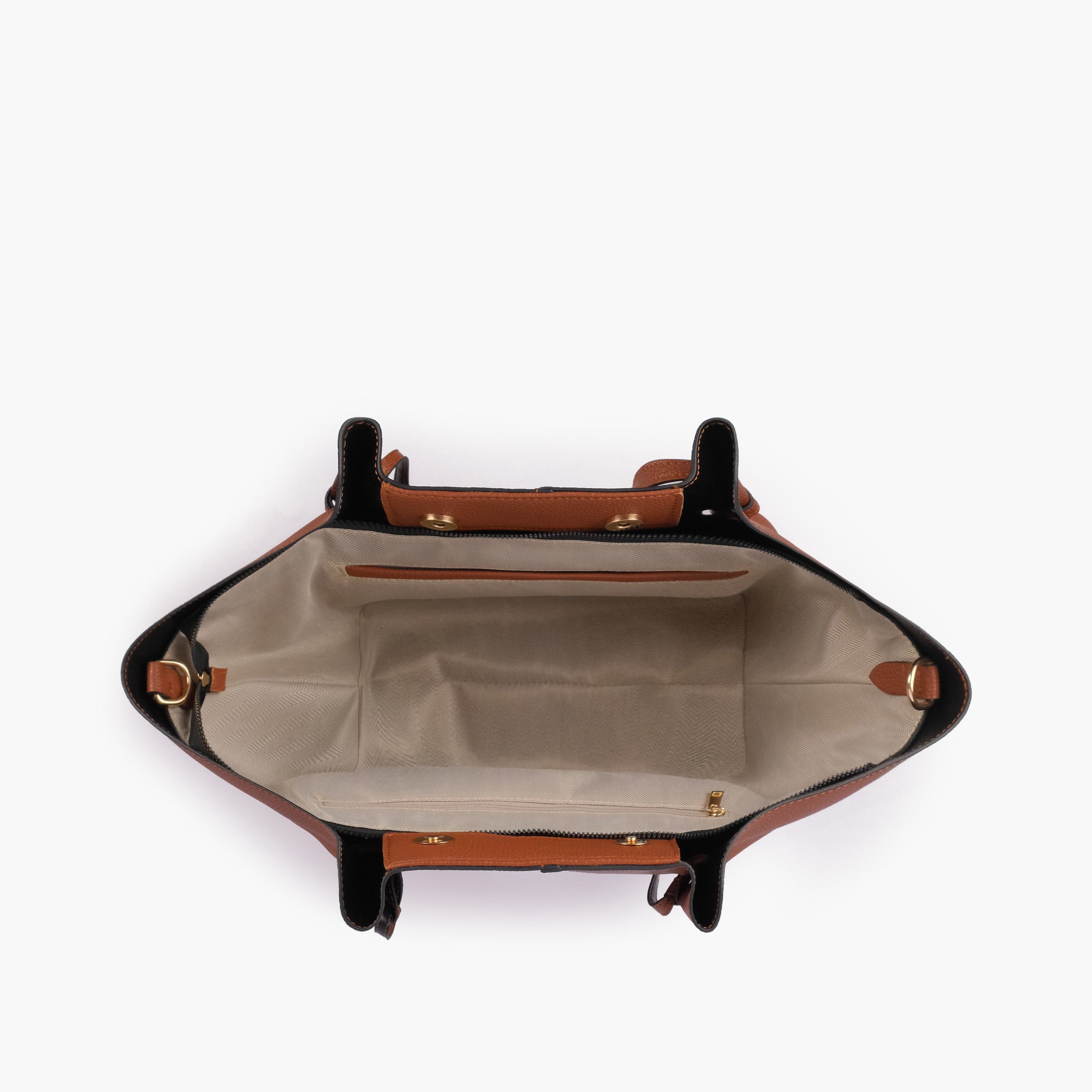 Brown everyday wing tote