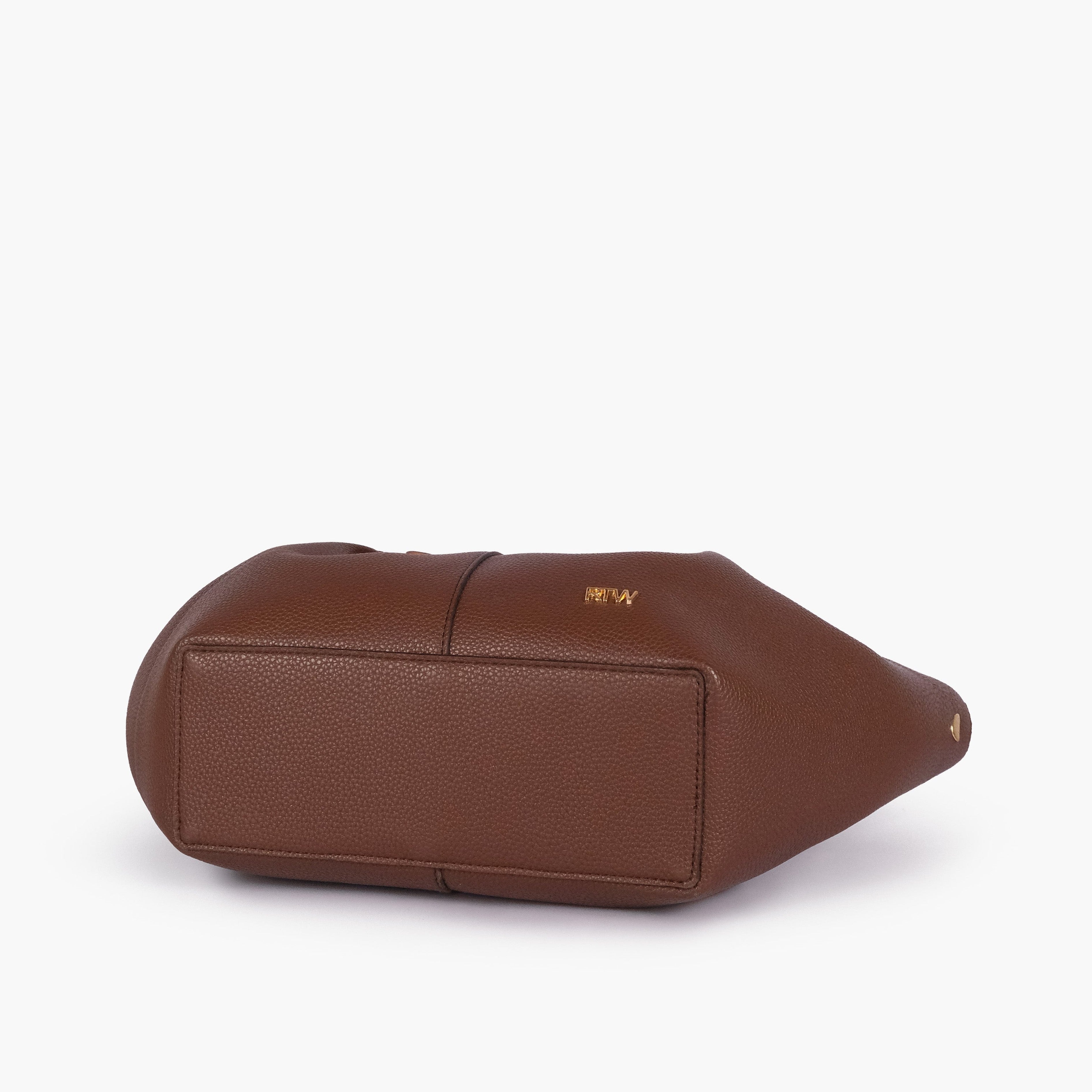 Dark brown everyday wing tote