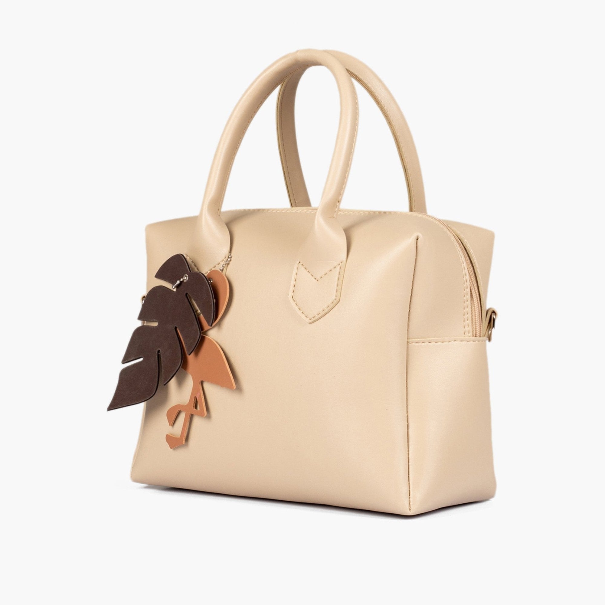 Off-white mini bowling bag