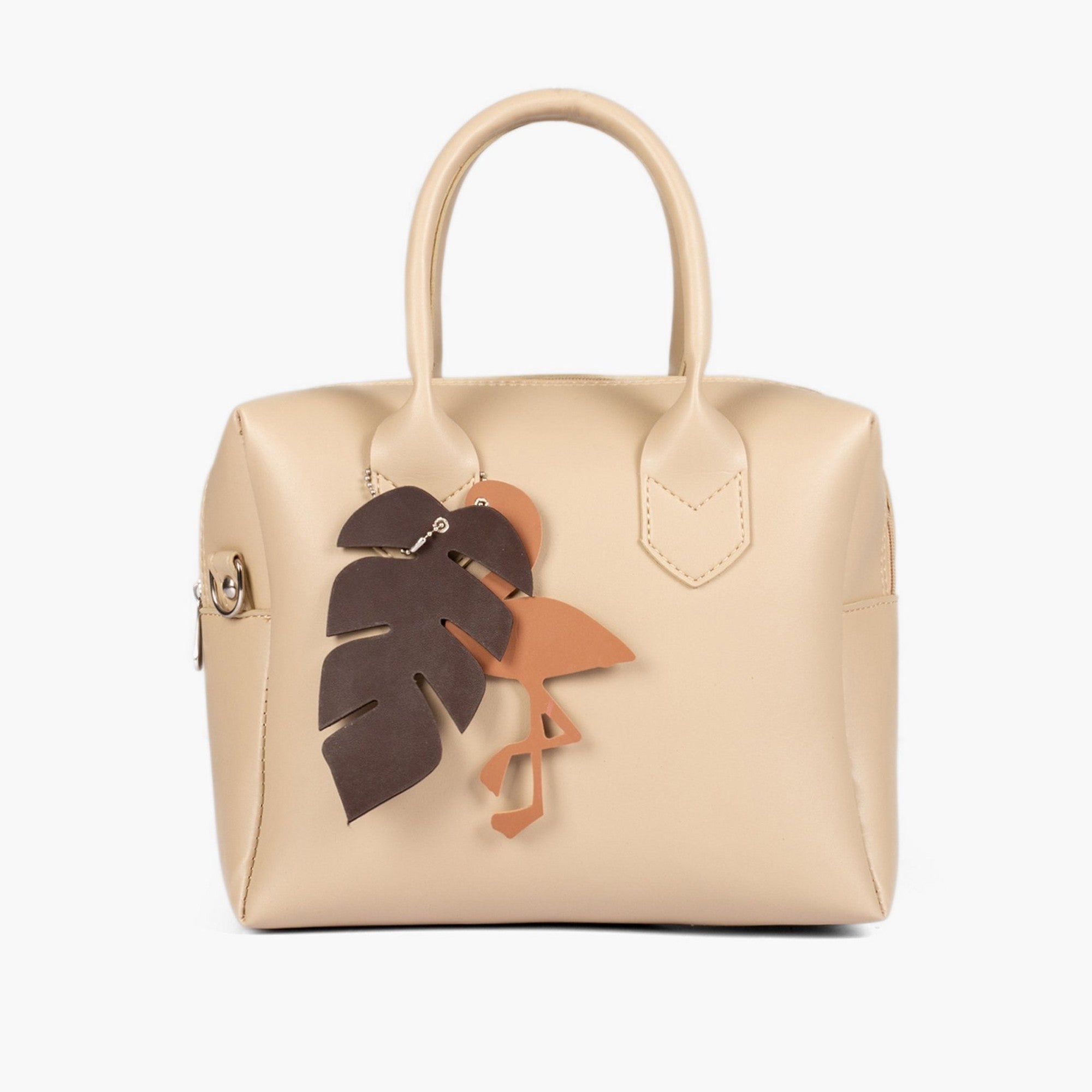 Off-white mini bowling bag
