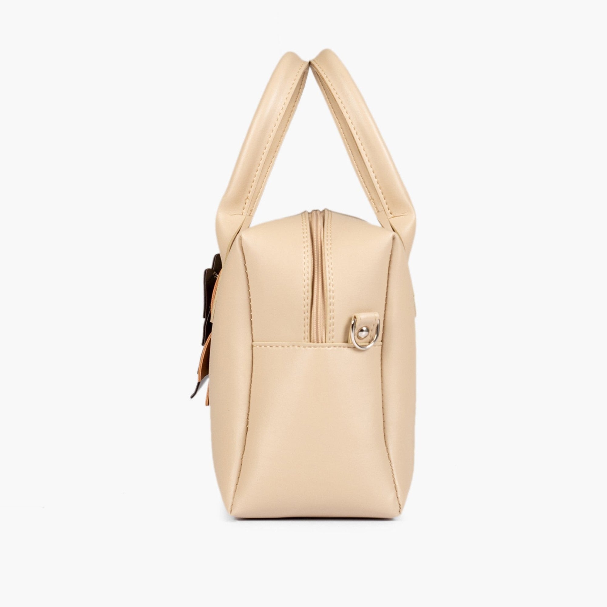 Off-white mini bowling bag