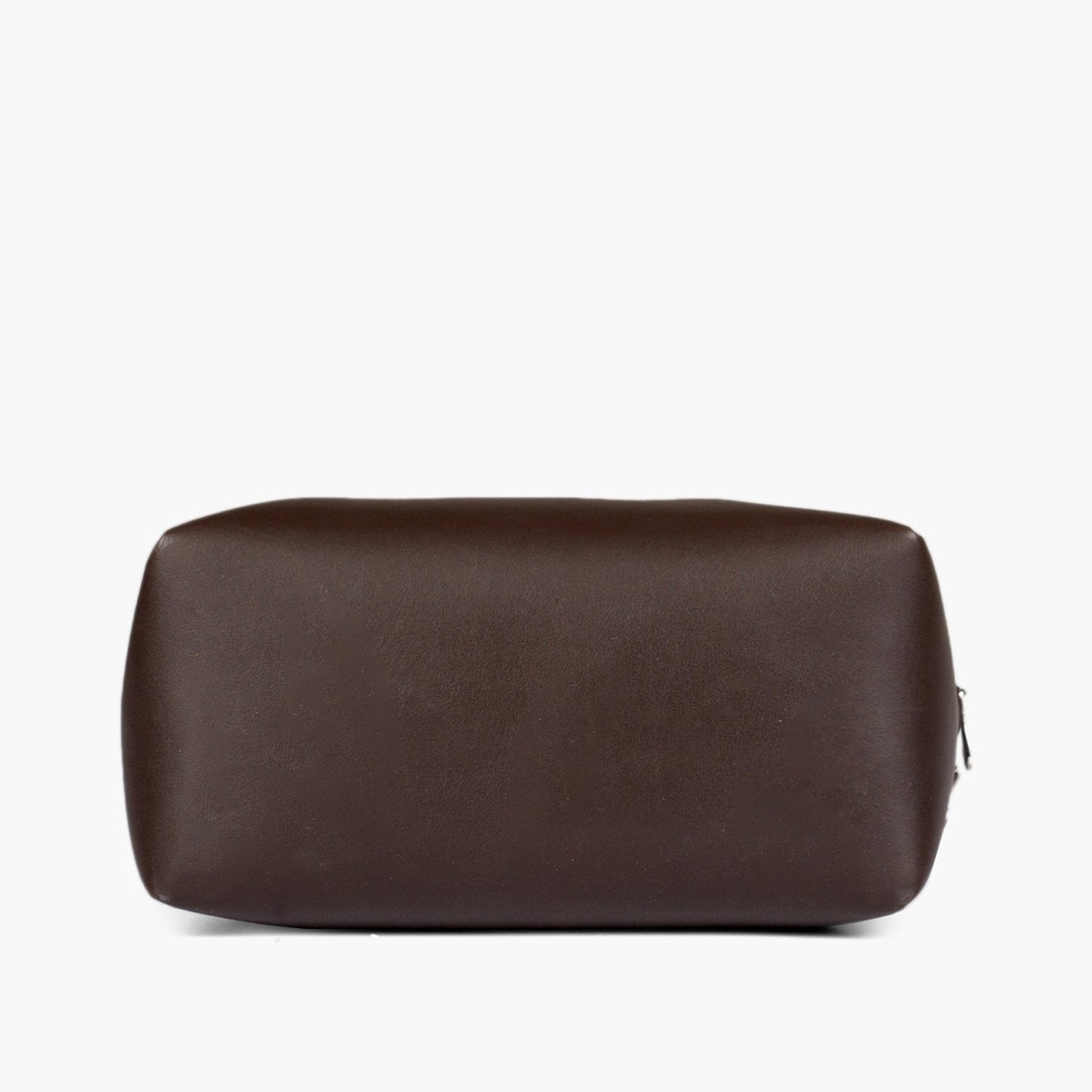 Dark brown mini bowling bag