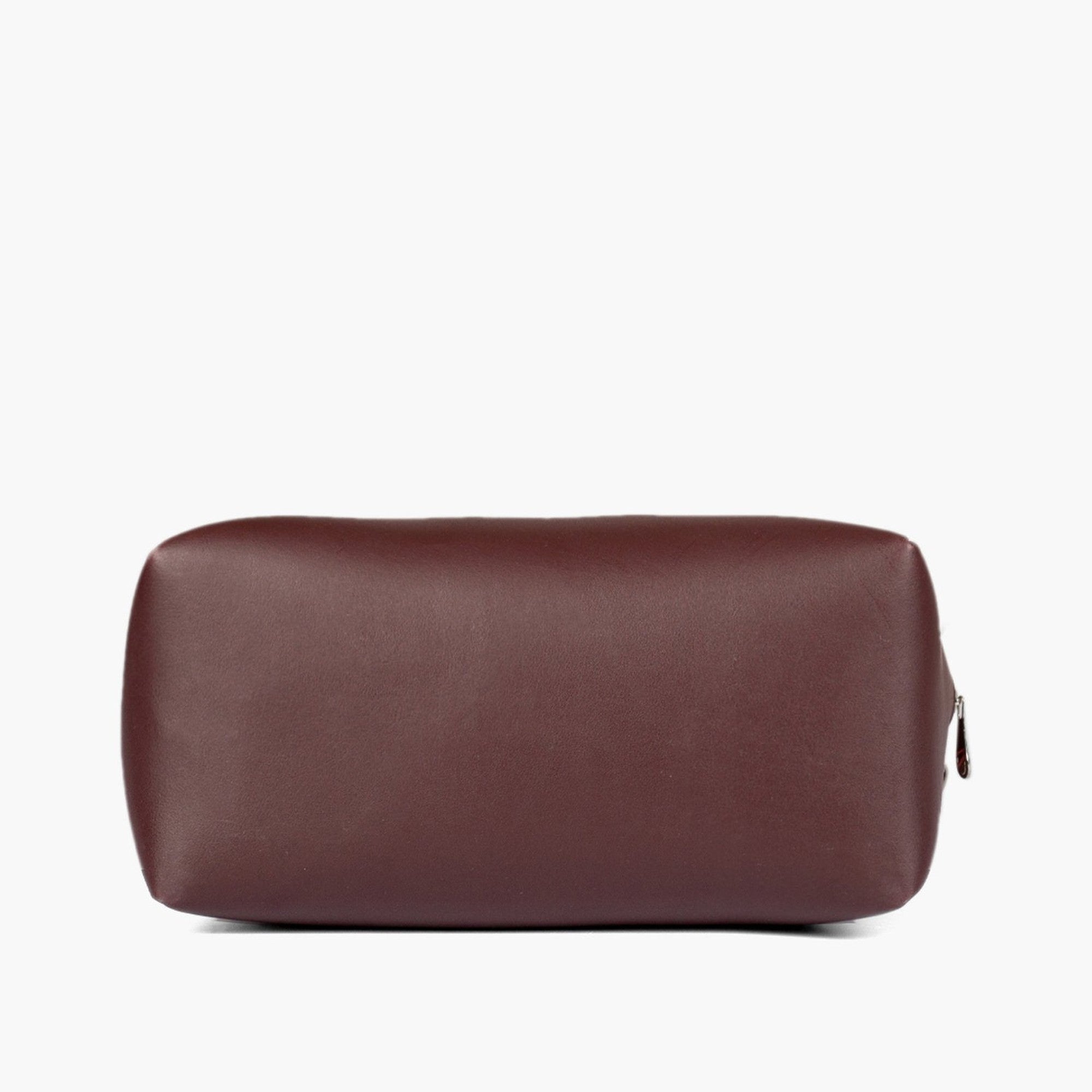 Burgundy mini bowling bag