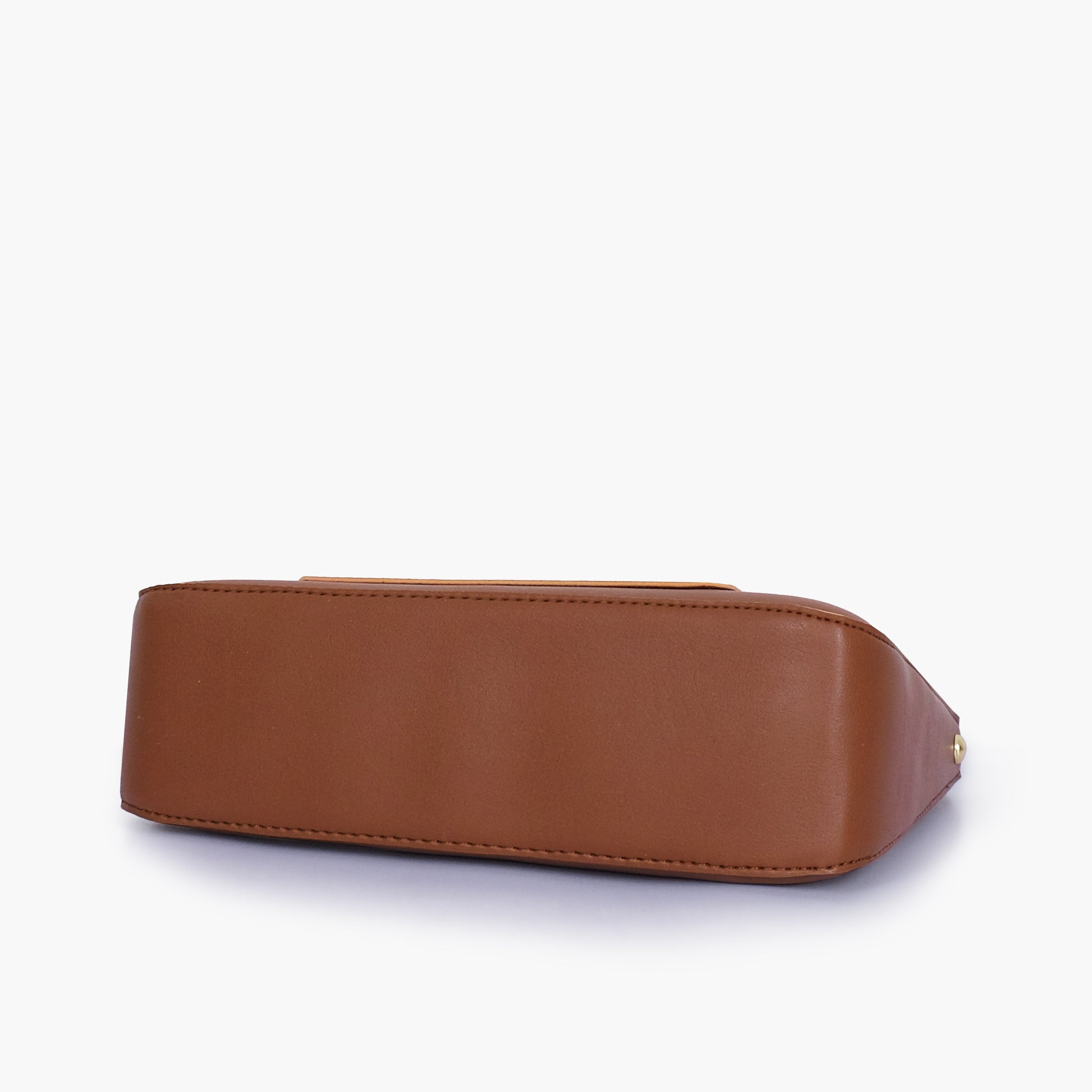 Brown hobo evening bag