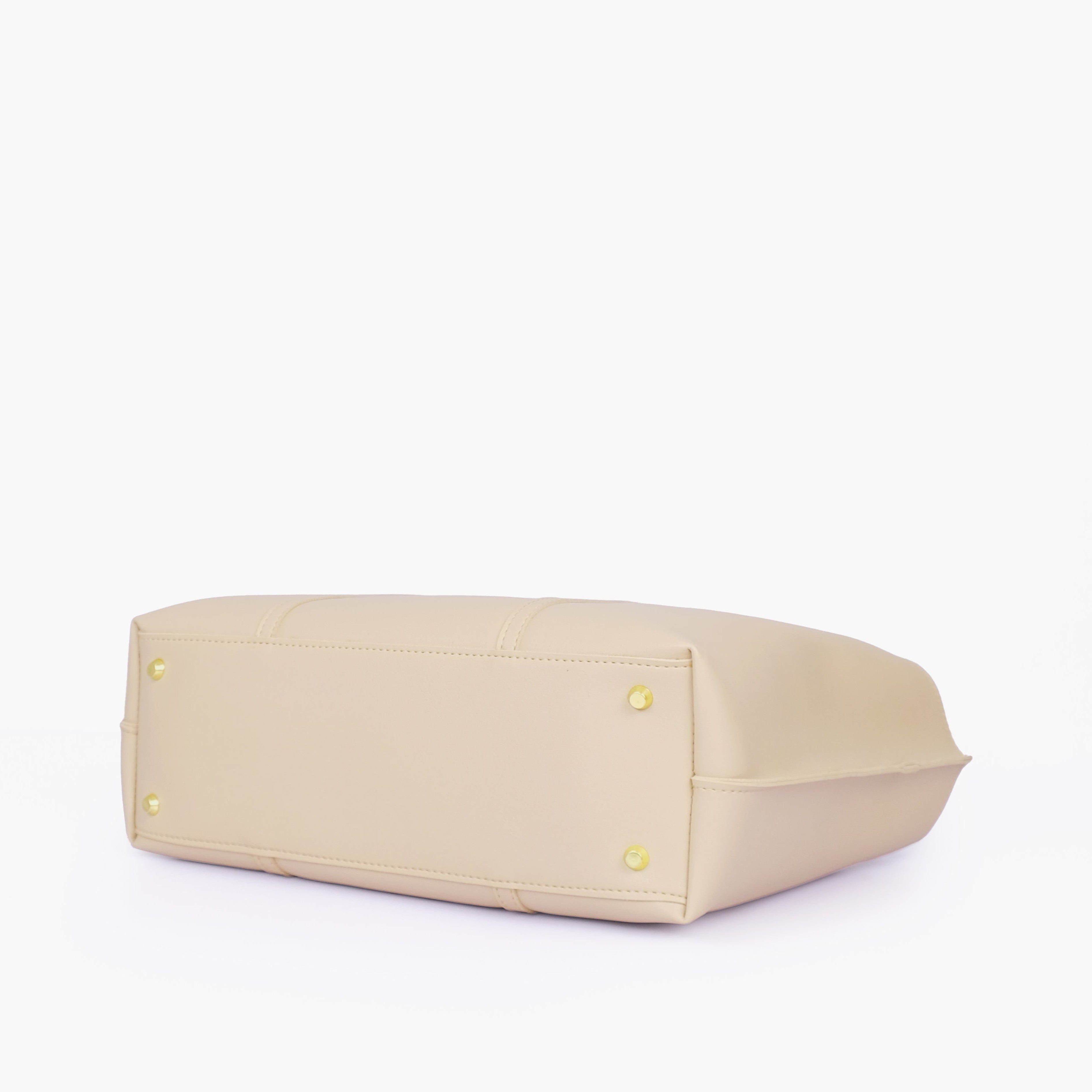 Off-white luxe everyday tote