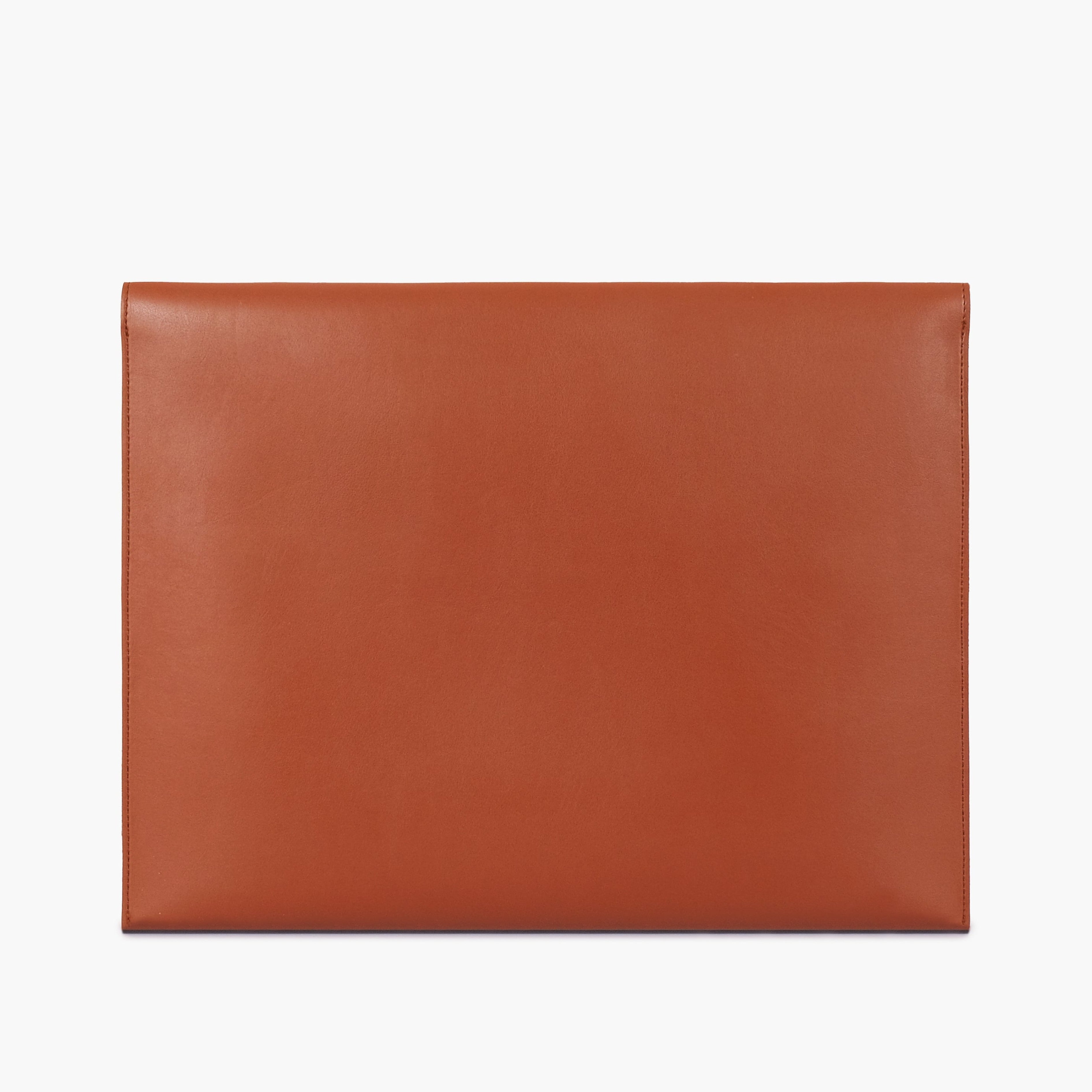 Brown laptop sleeve 17"