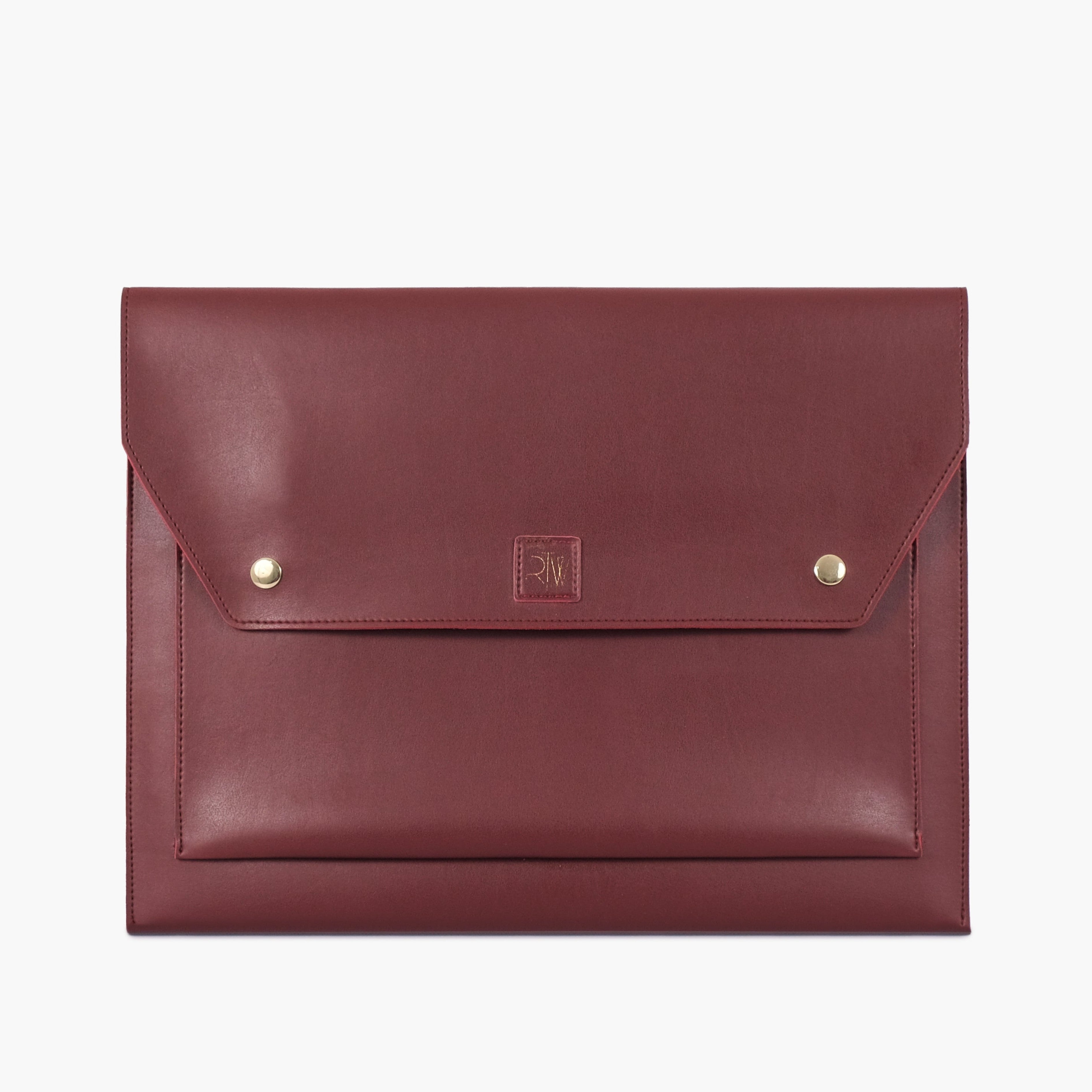 Burgundy laptop sleeve 17"