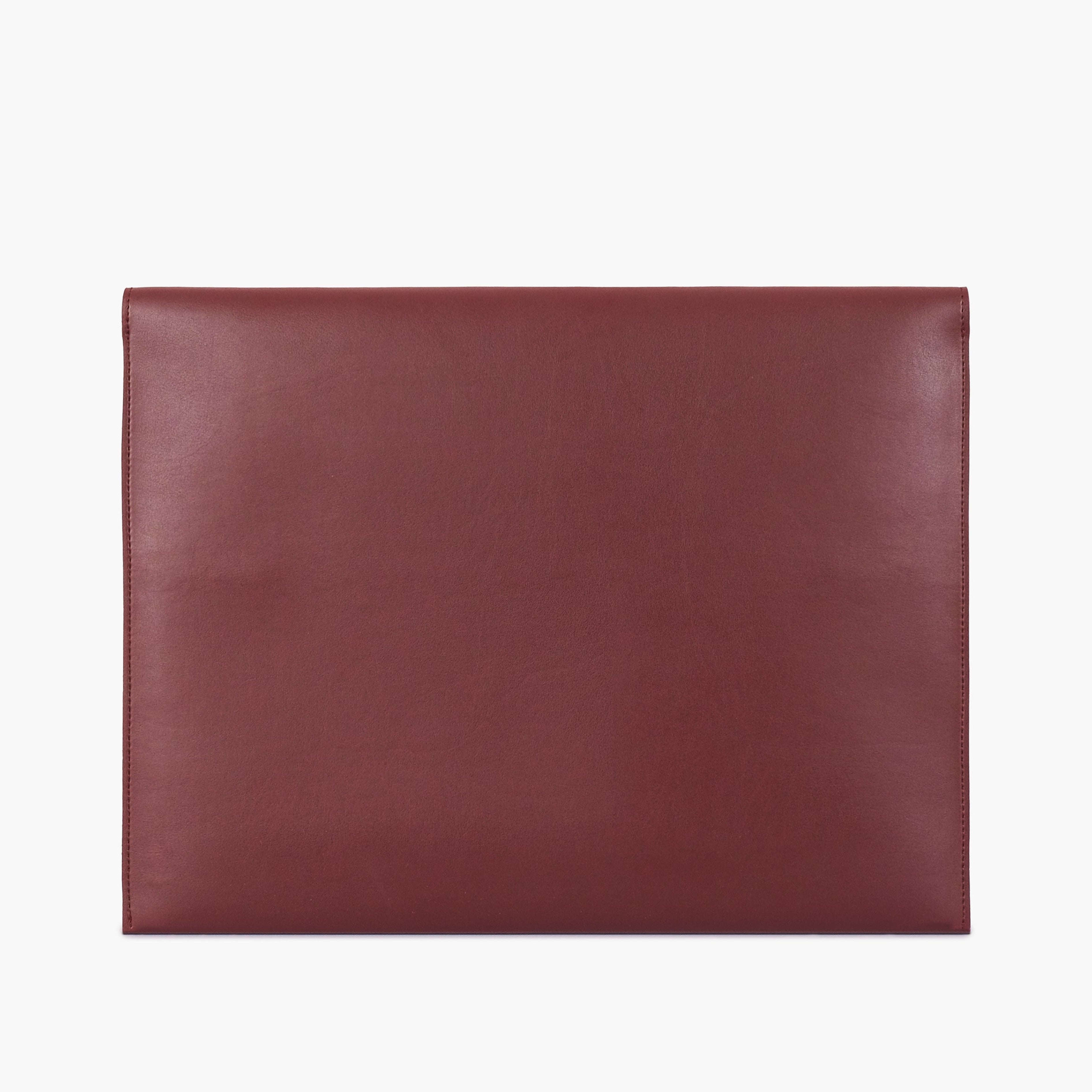 Burgundy laptop sleeve 17"