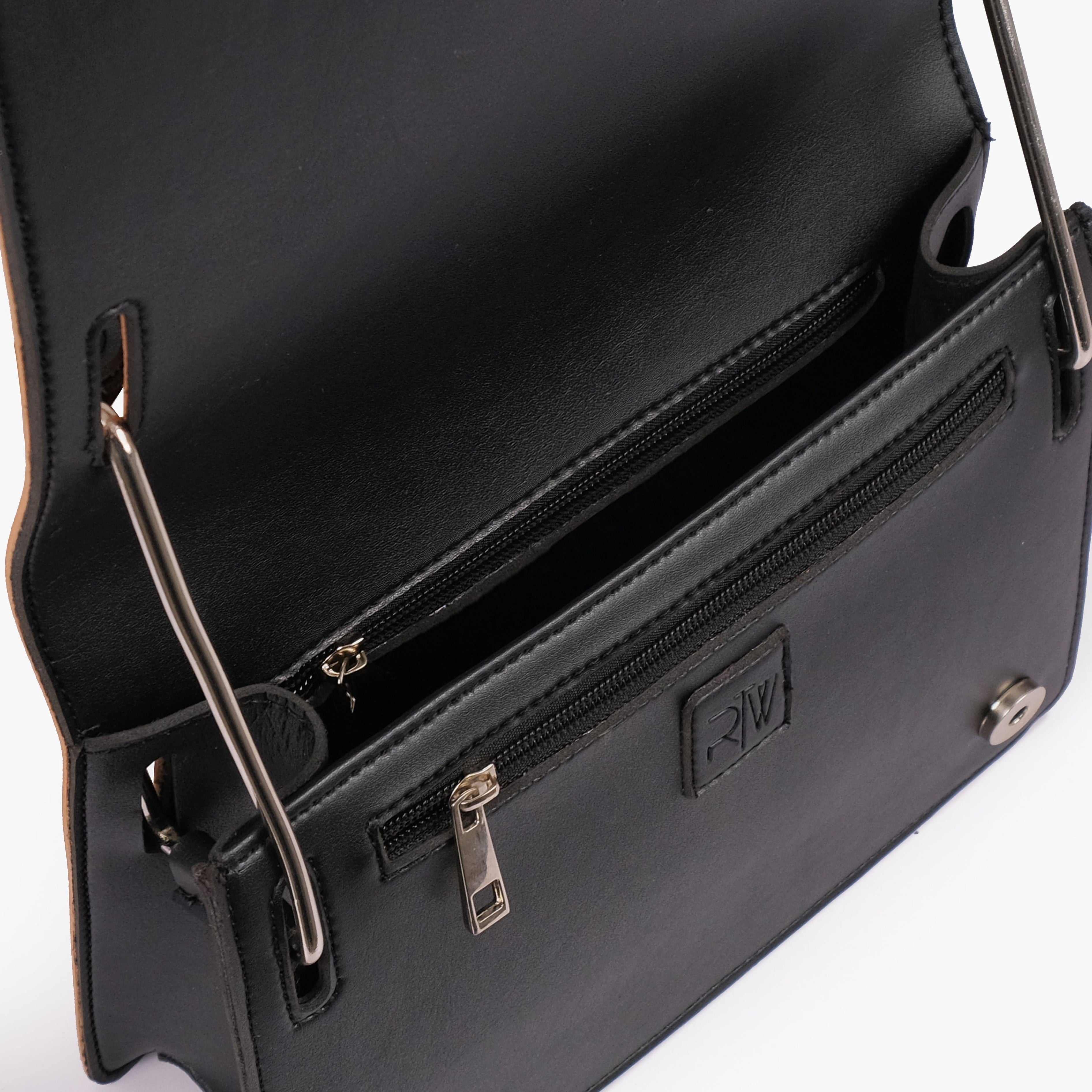 Mustard loop strap shoulder bag