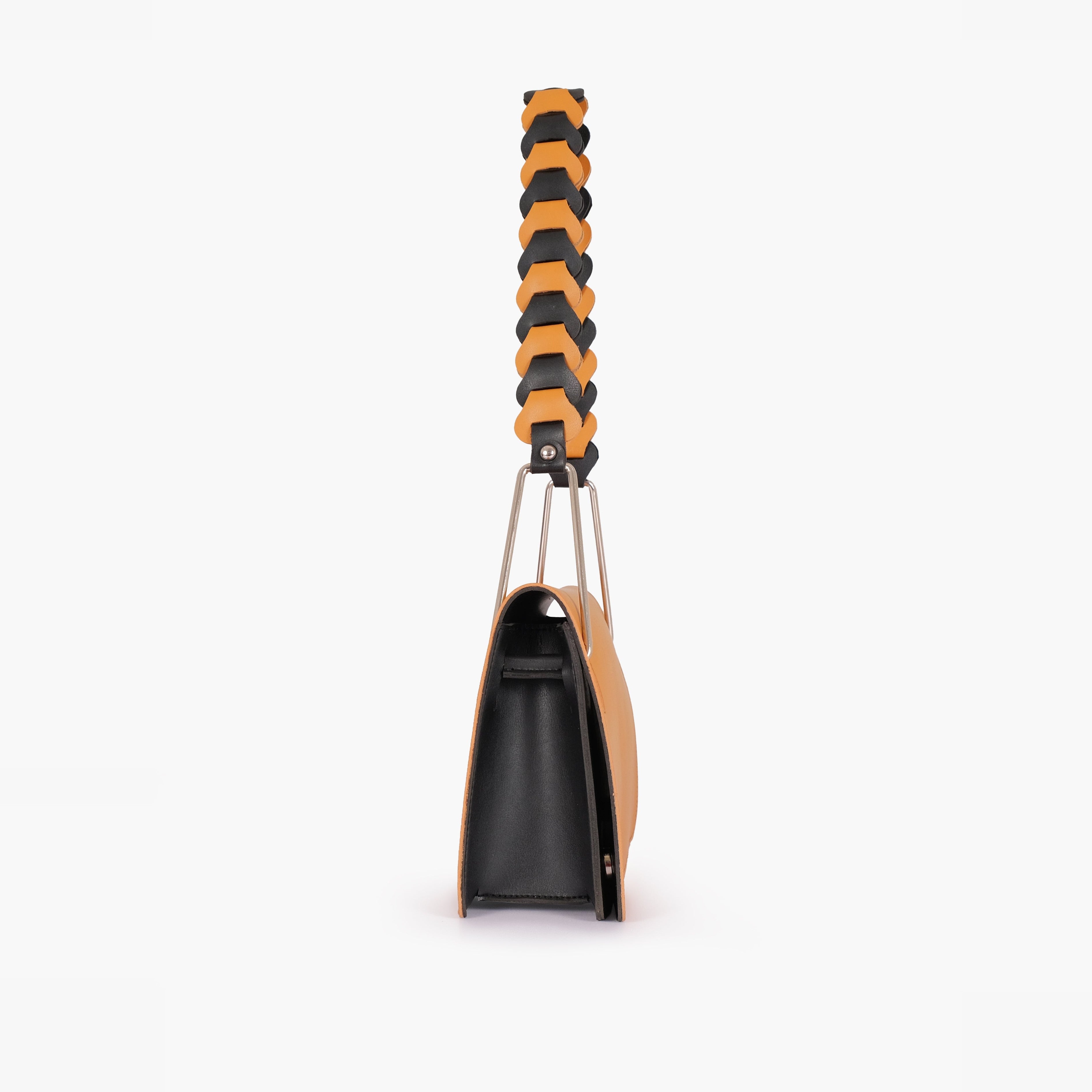 Mustard loop strap shoulder bag