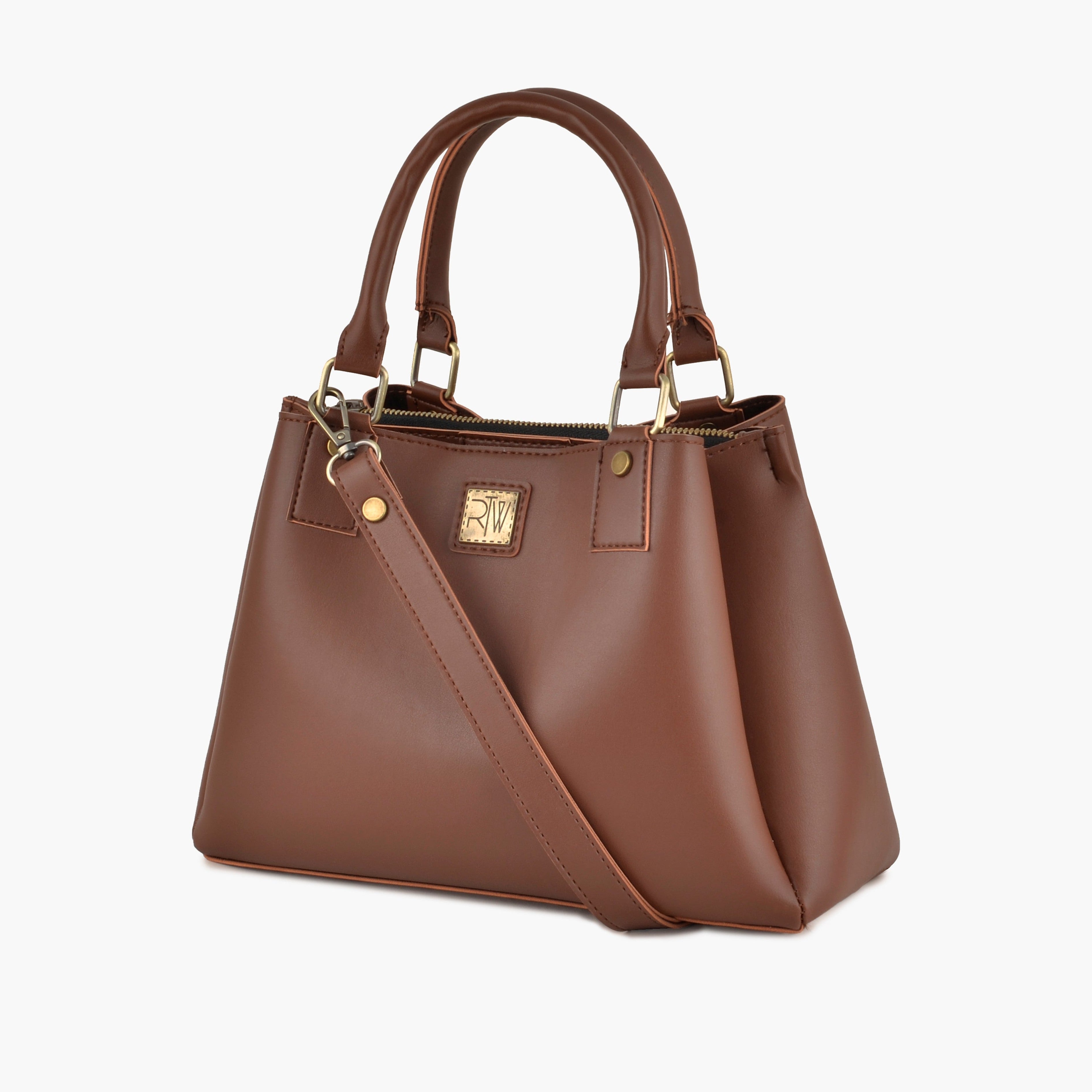 Brown mini bag