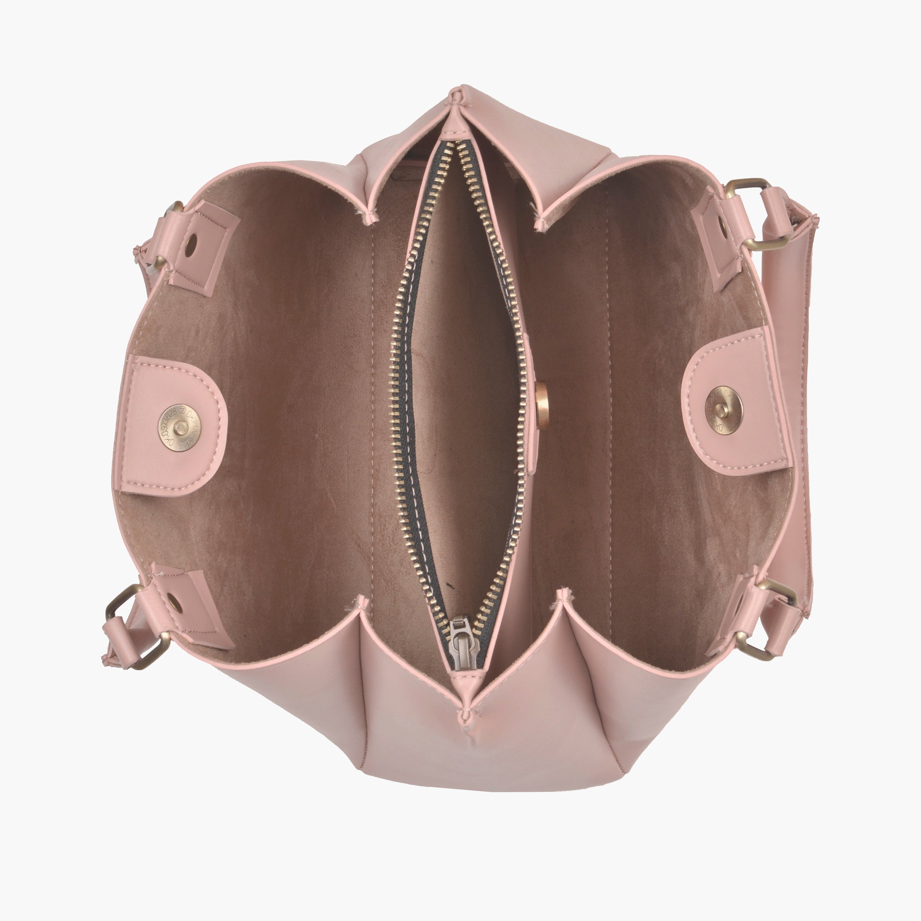 Peach mini bag