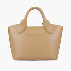 Coffee mini top-handle tote bag