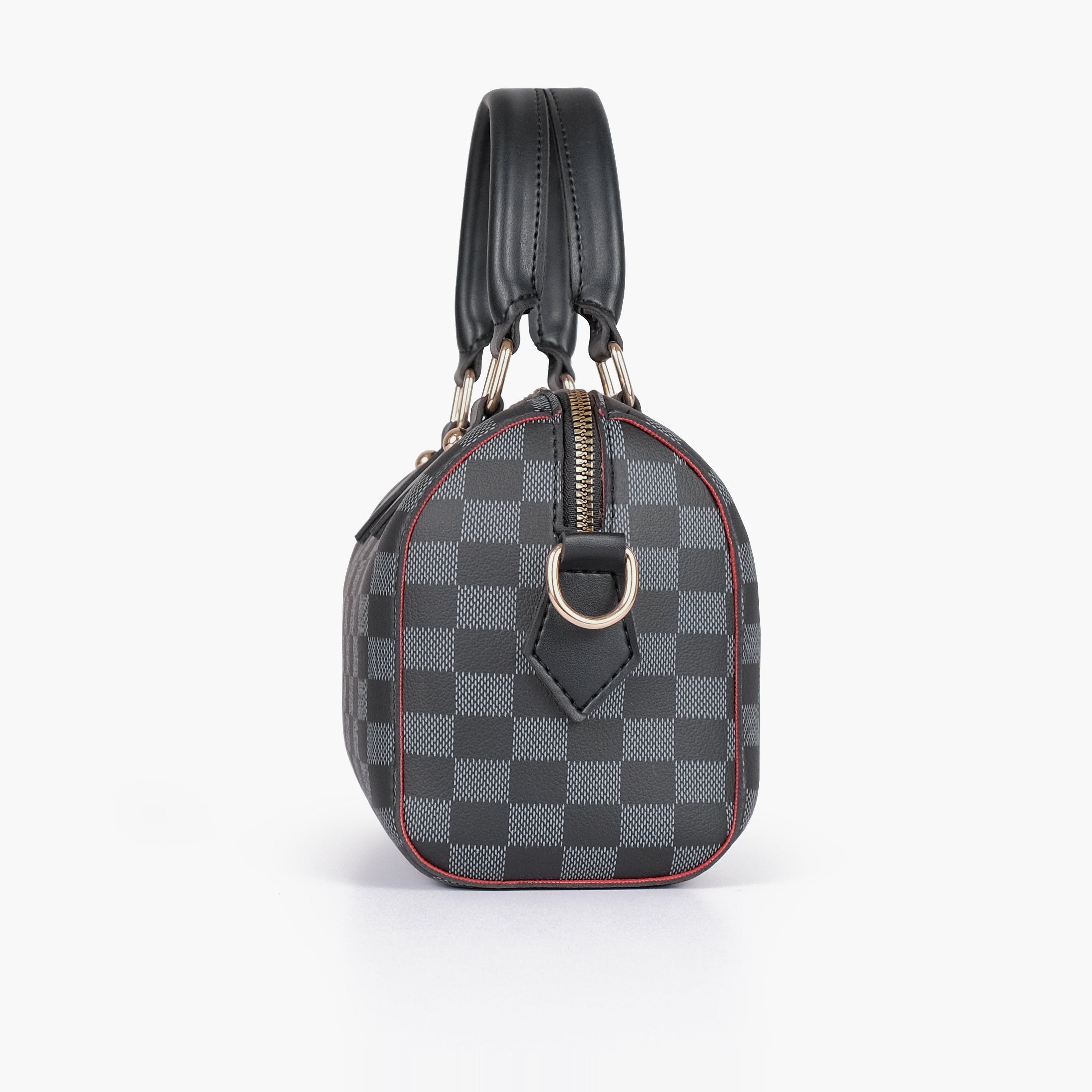Black nano duffle bag