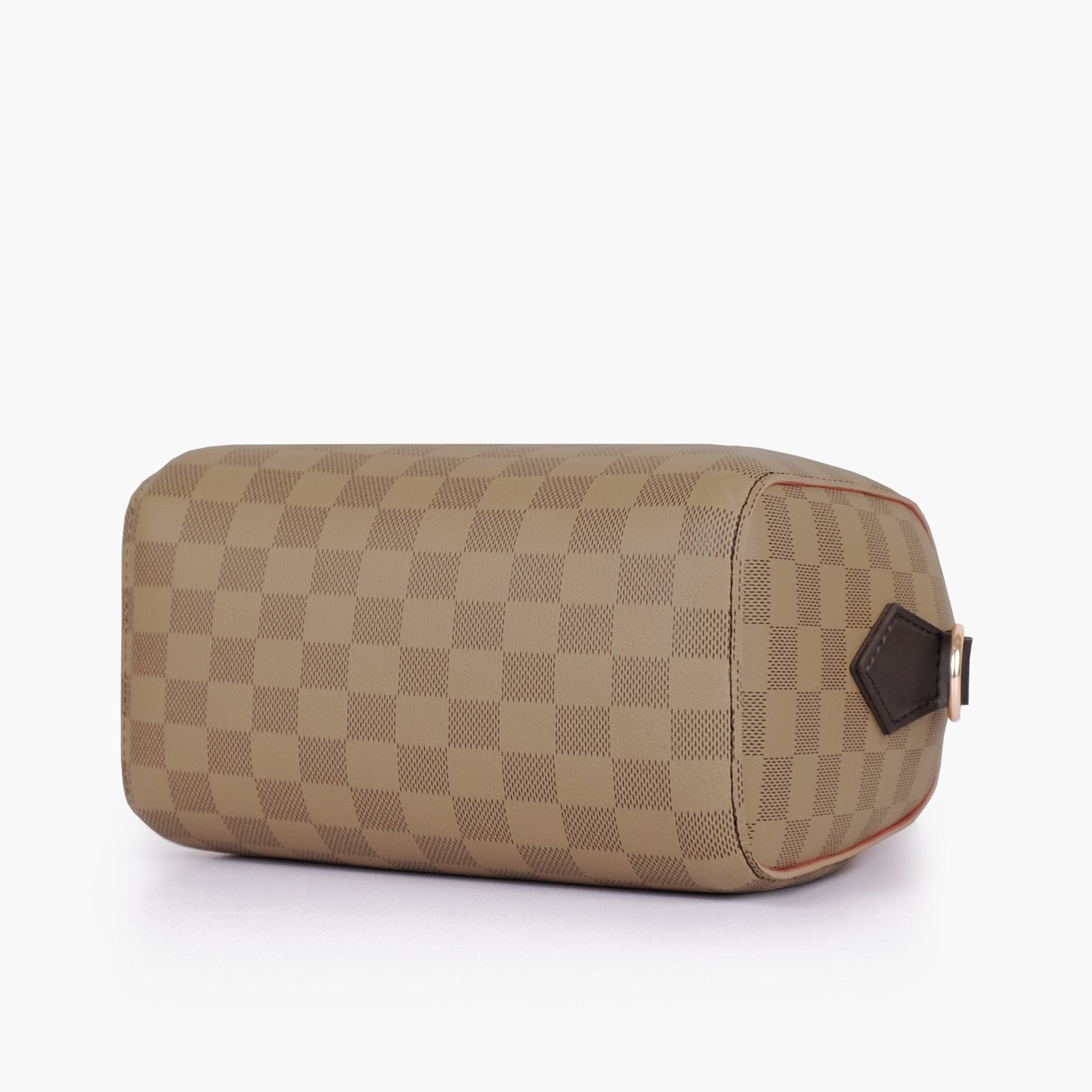 Brown nano duffle bag